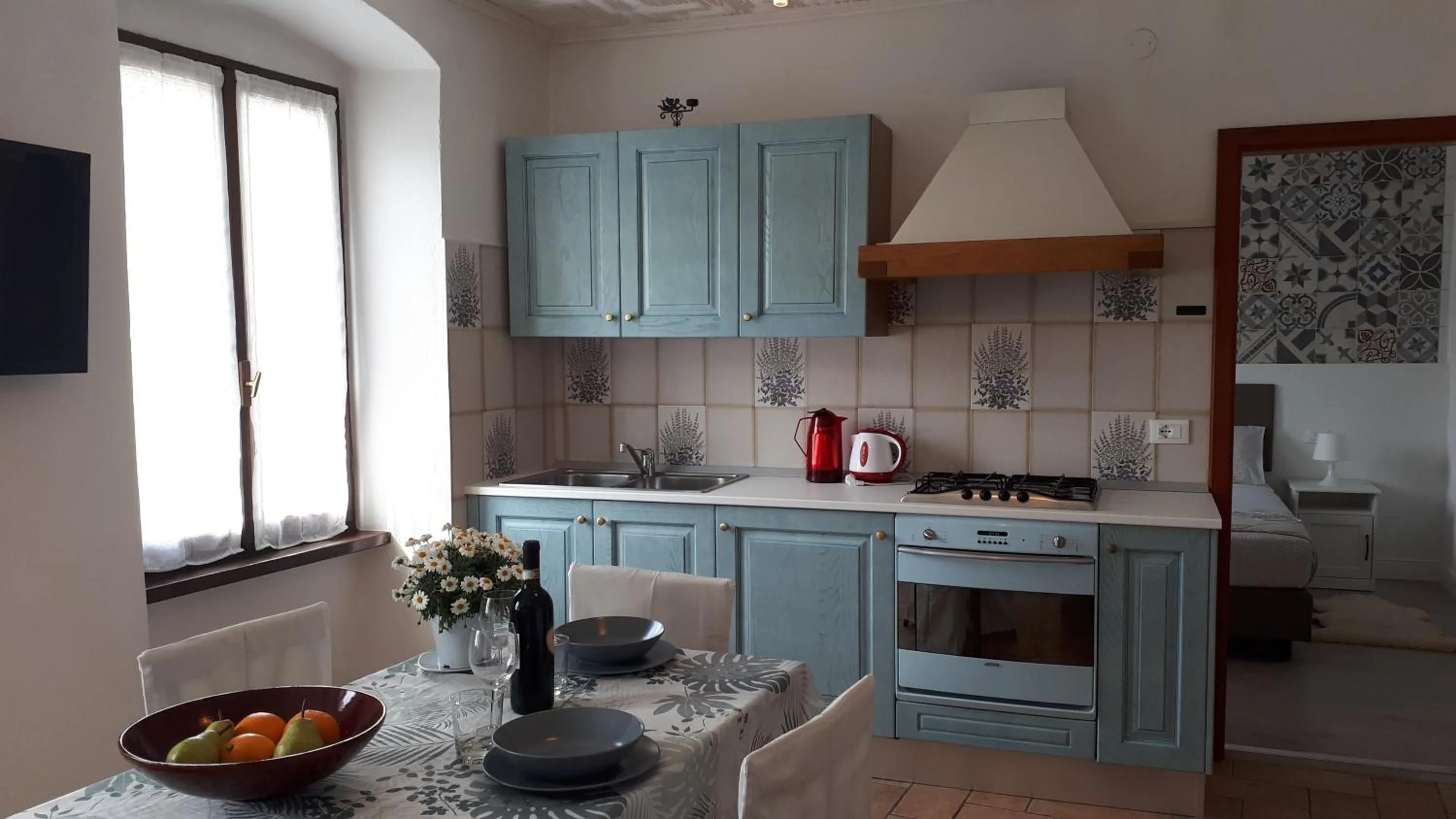 Kitchen or kitchenette in Ledro Lake Suite "Pur"