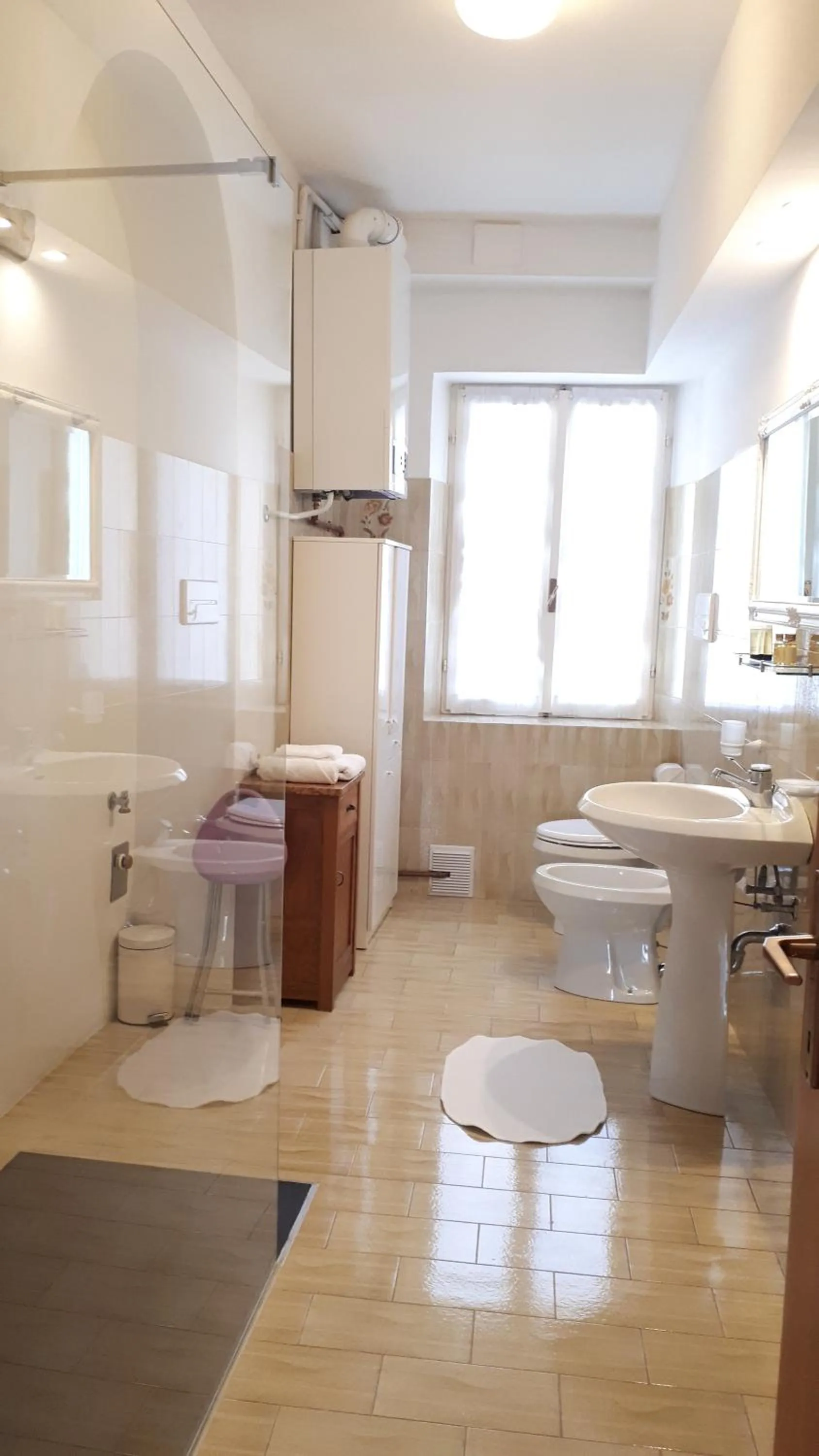 Shower in Ledro Lake Suite "Pur"