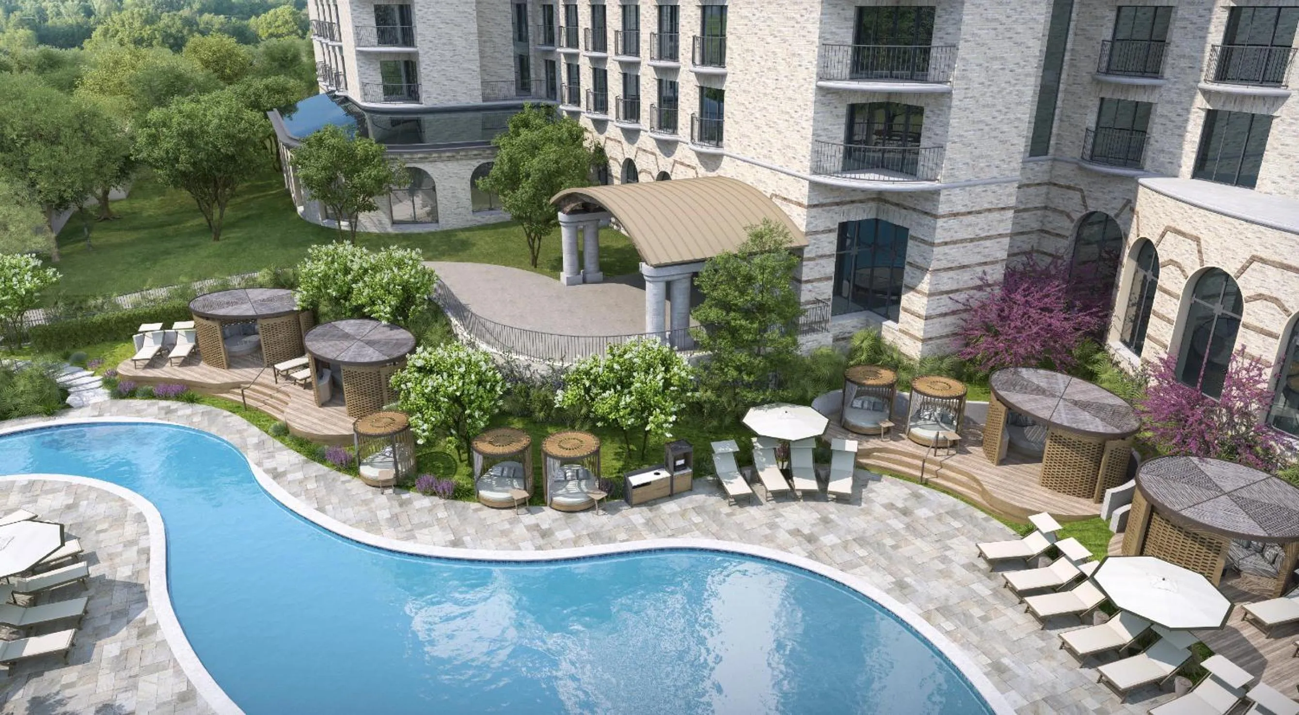 Property building in The Ritz-Carlton Dallas, Las Colinas