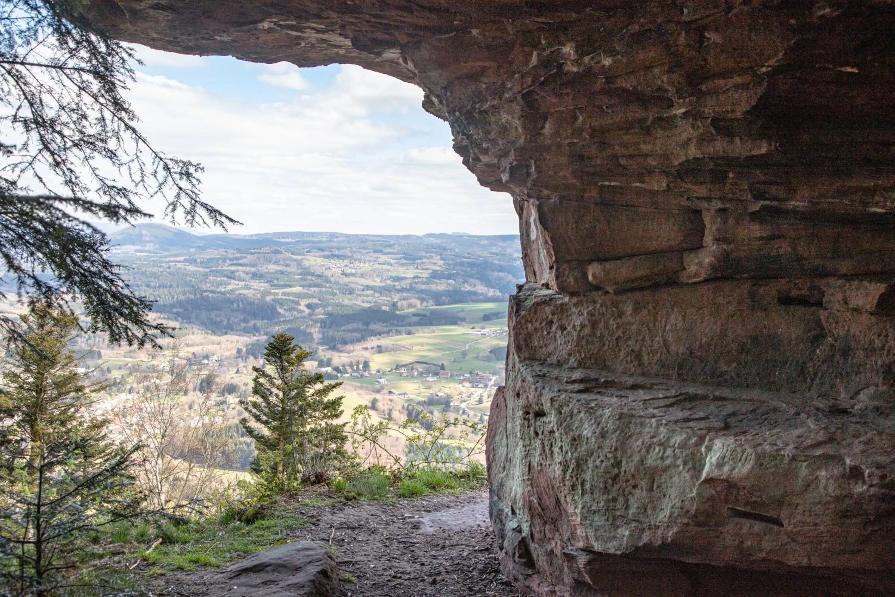 Natural landscape in Chambres d'hôtes Domaine des Iris