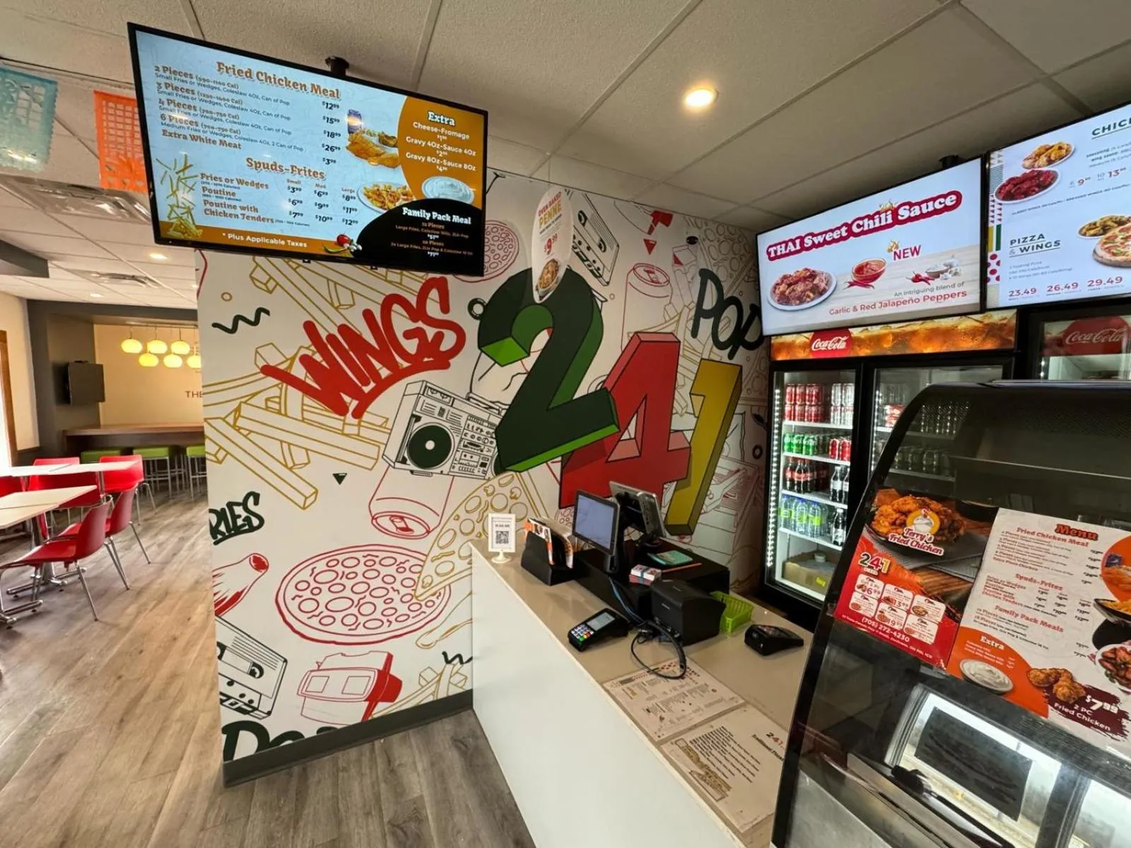 Food and drinks in Thriftlodge Cochrane