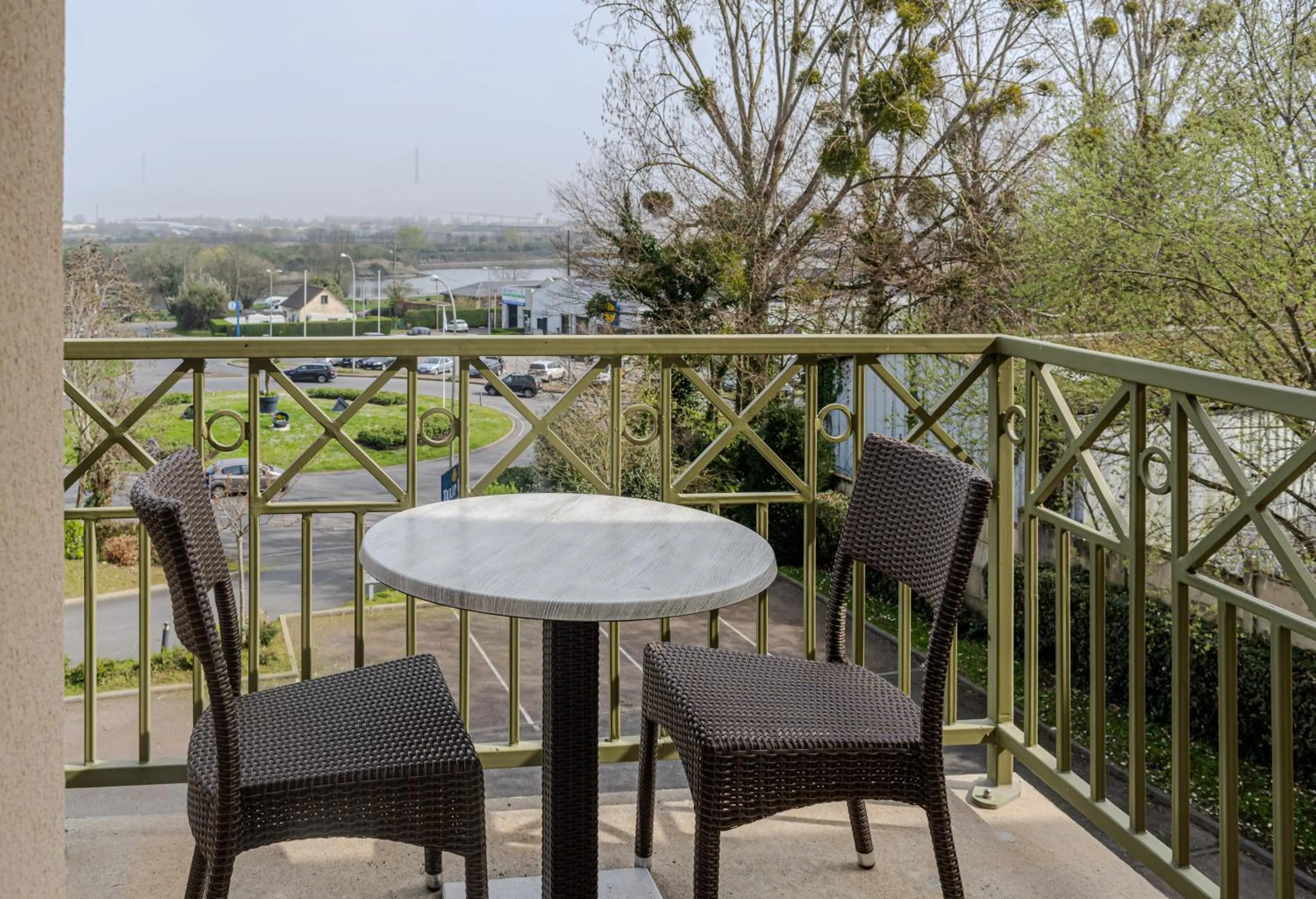 Balcony/Terrace in Tulip Inn Honfleur Residence & Spa