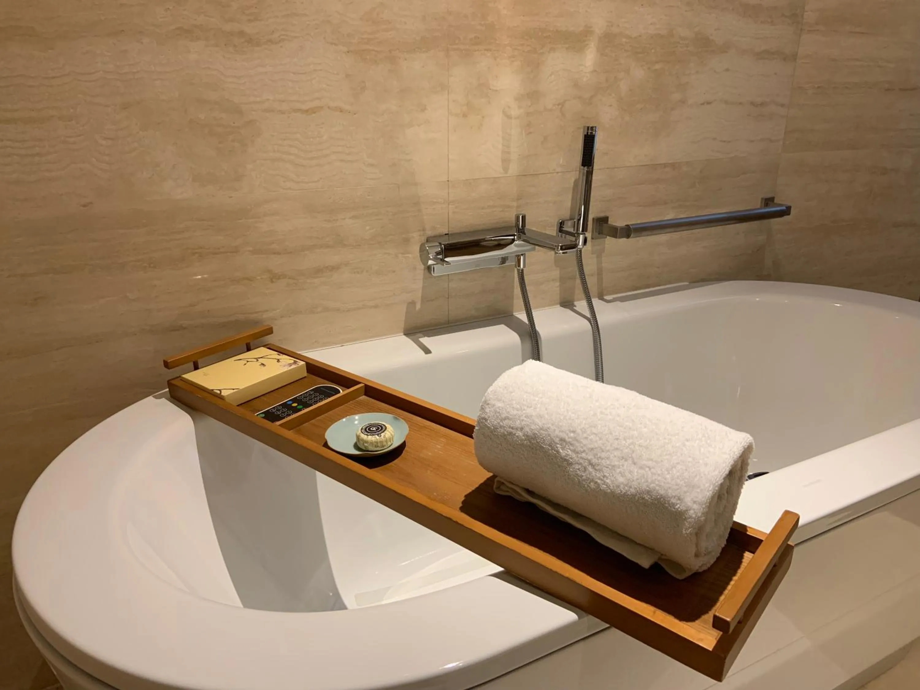 Bathroom in HUALUXE Shanghai Twelve At Hengshan