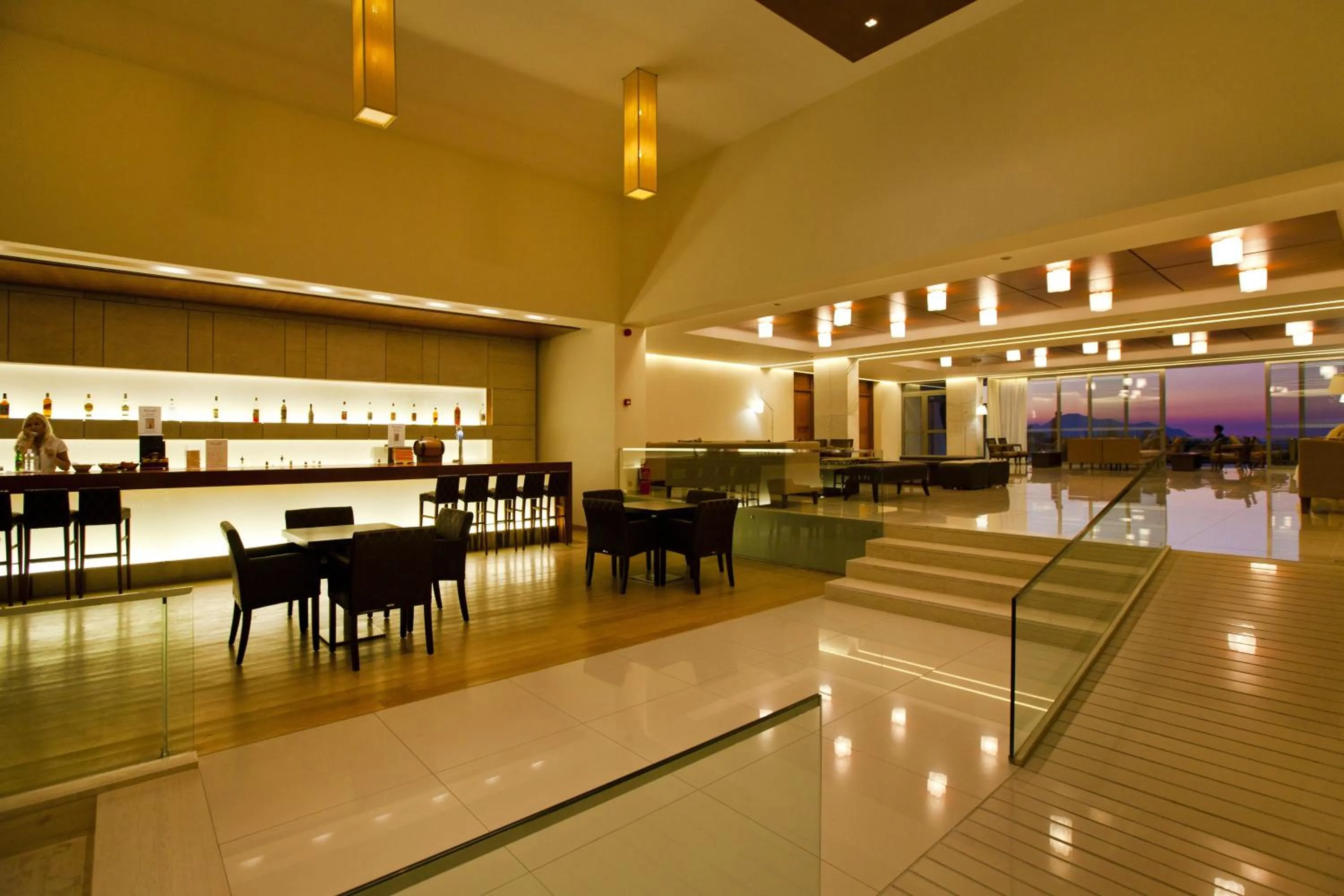 Lounge or bar in Caravia Beach Hotel