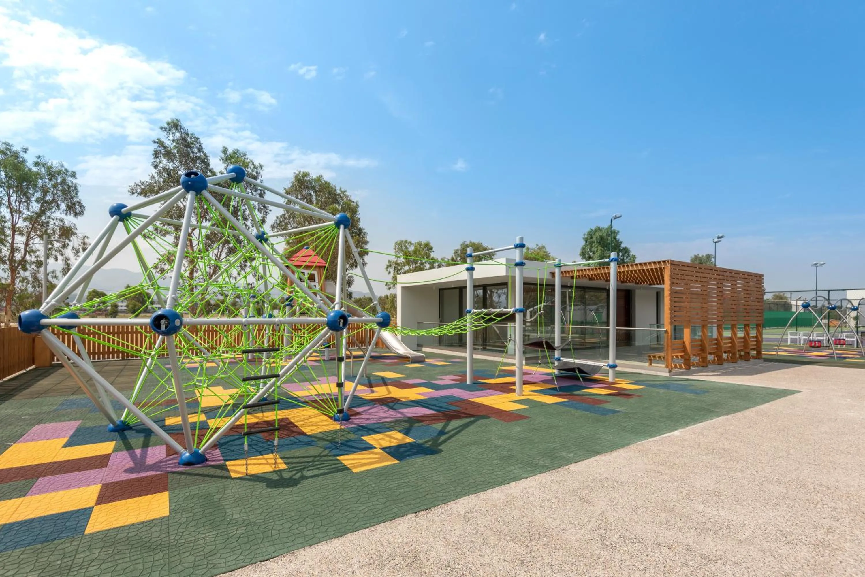 Children play ground in Caravia Beach Hotel