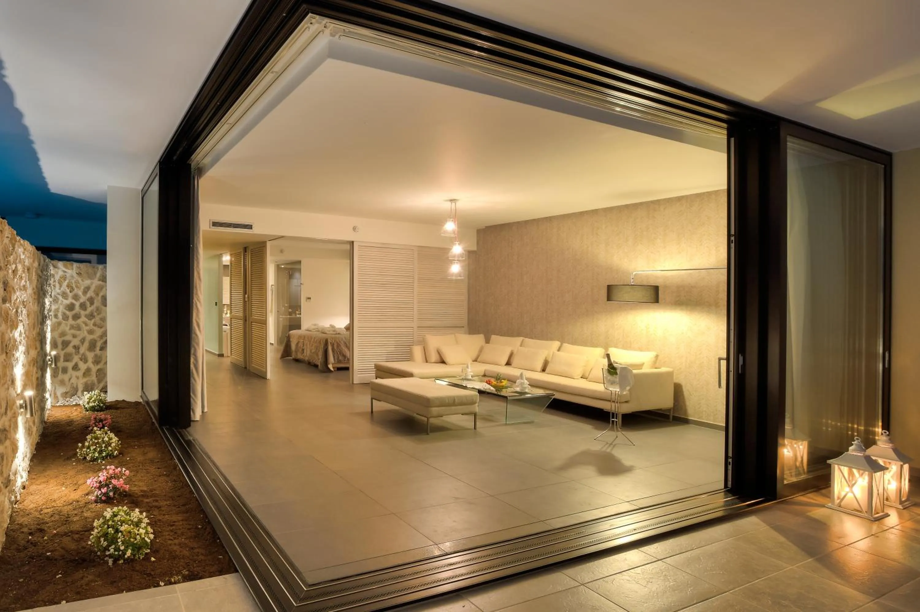 Living room in Caravia Beach Hotel