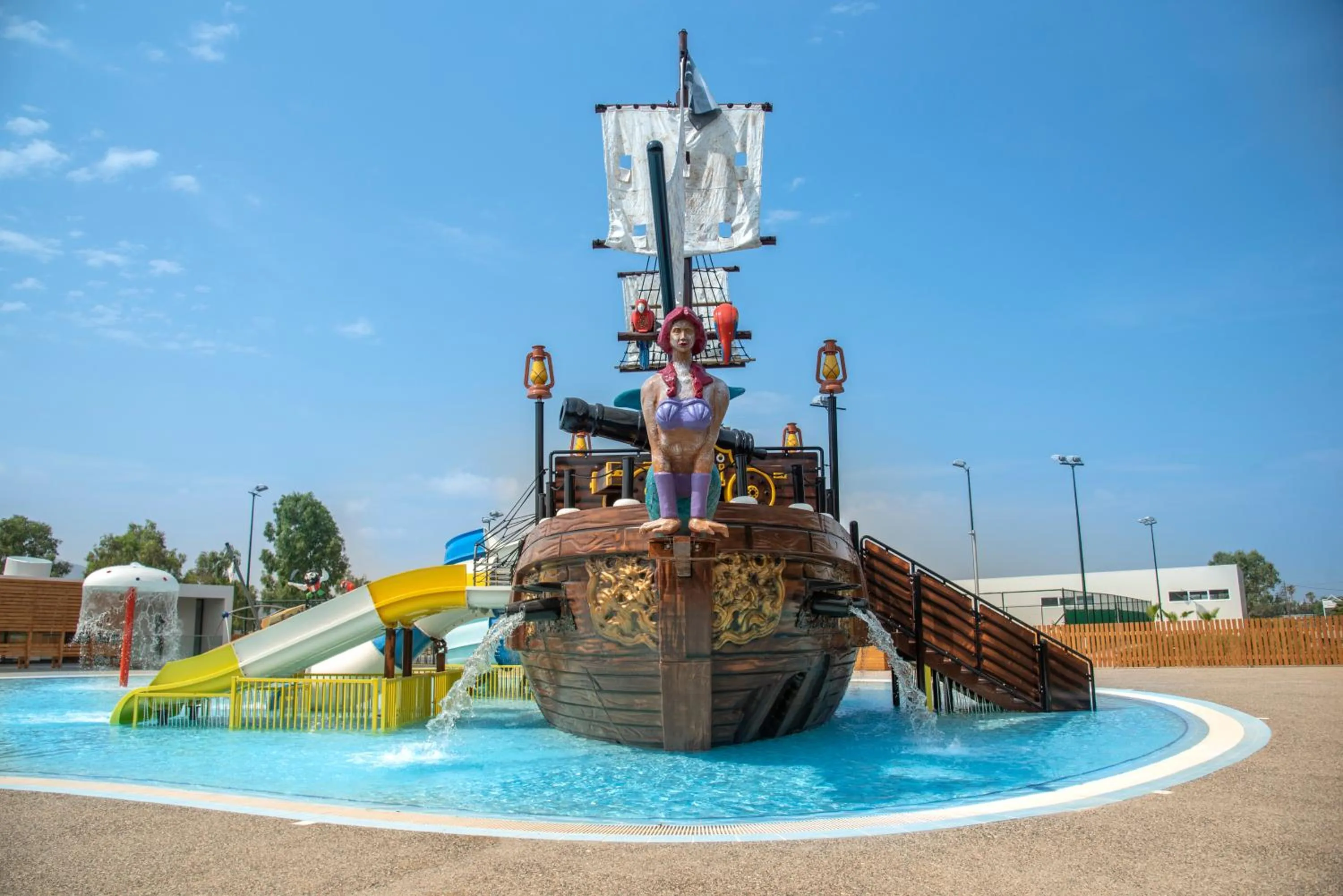 Aqua park in Caravia Beach Hotel