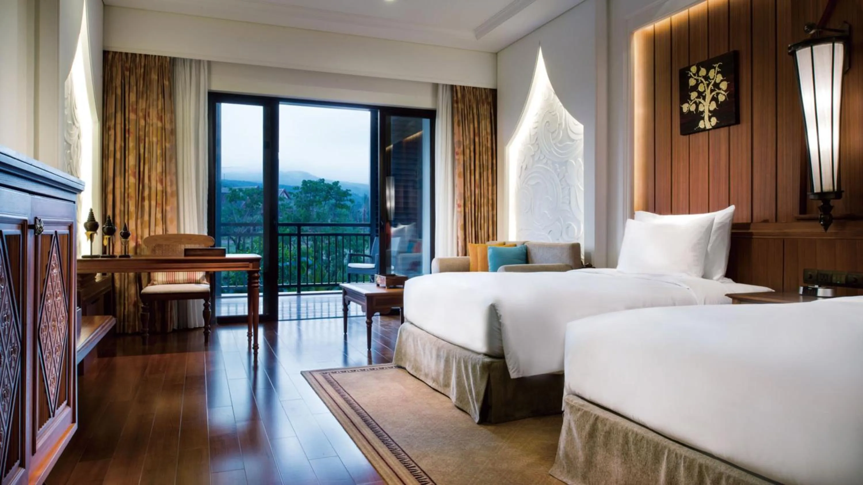Photo of the whole room, Bed in InterContinental Xishuangbanna Resort by IHG