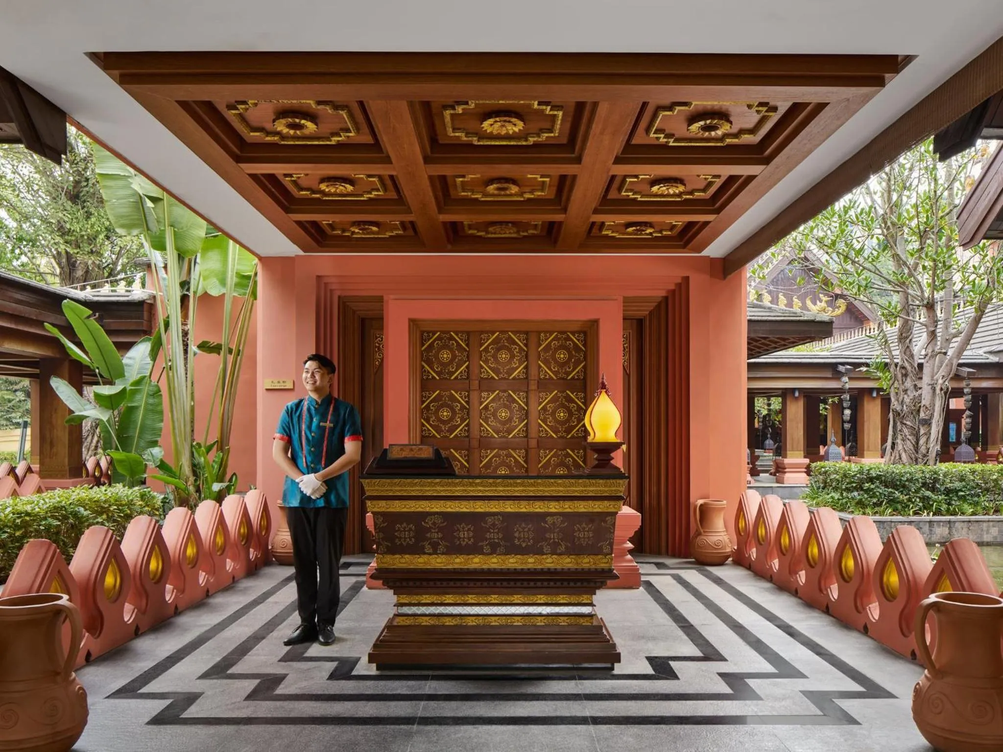 Property building in InterContinental Xishuangbanna Resort by IHG
