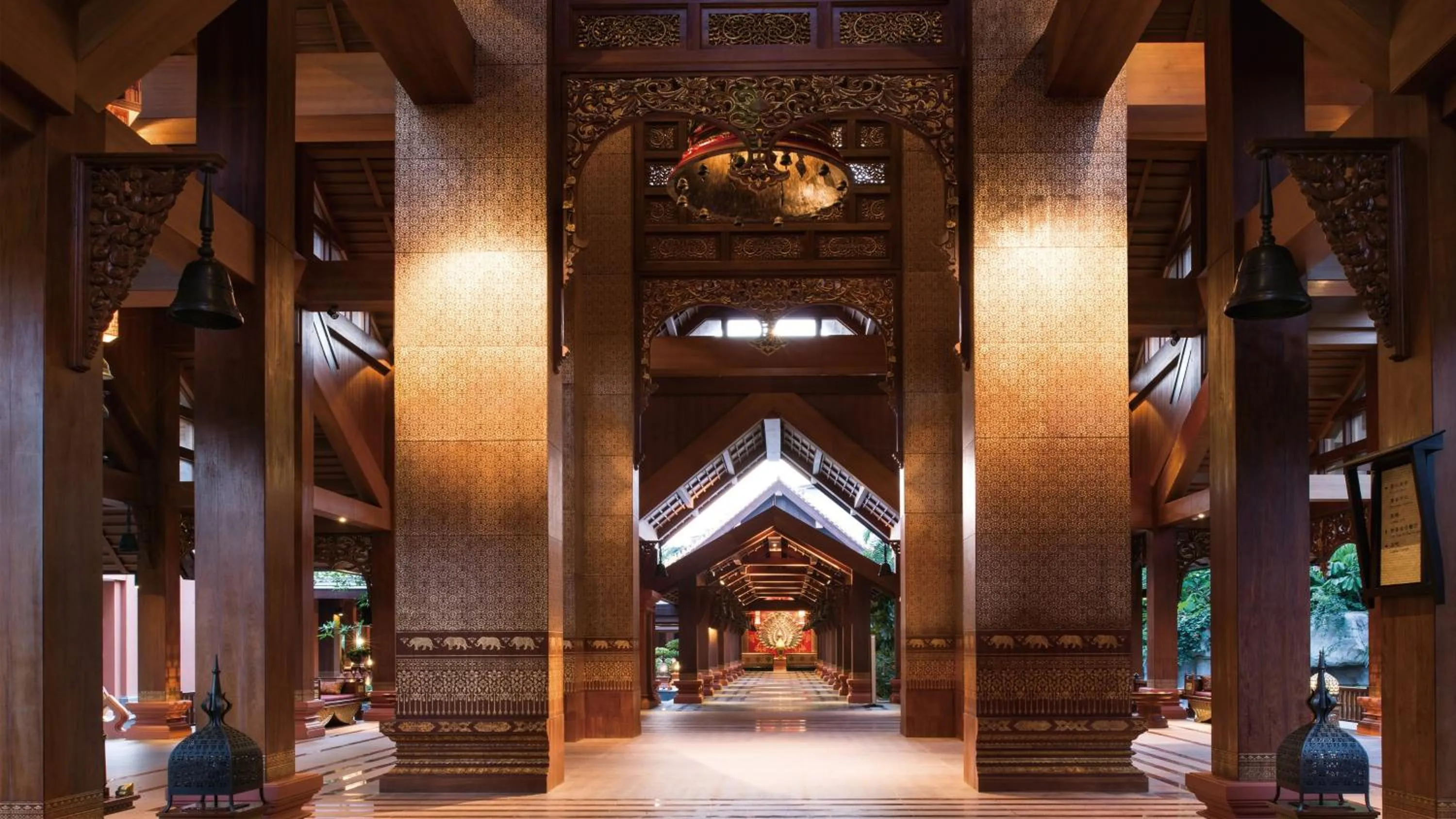 Property building in InterContinental Xishuangbanna Resort by IHG