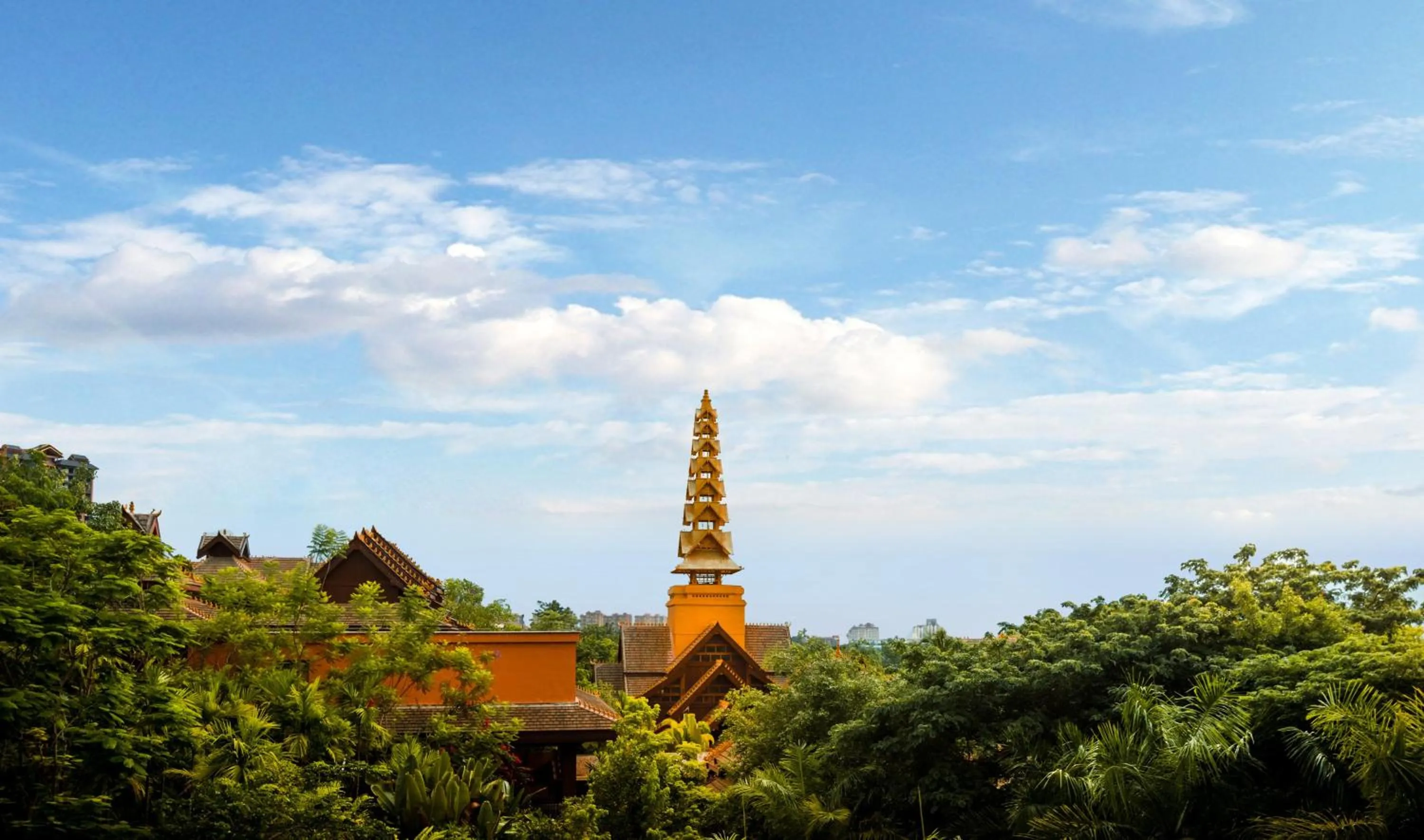 Property building in InterContinental Xishuangbanna Resort by IHG