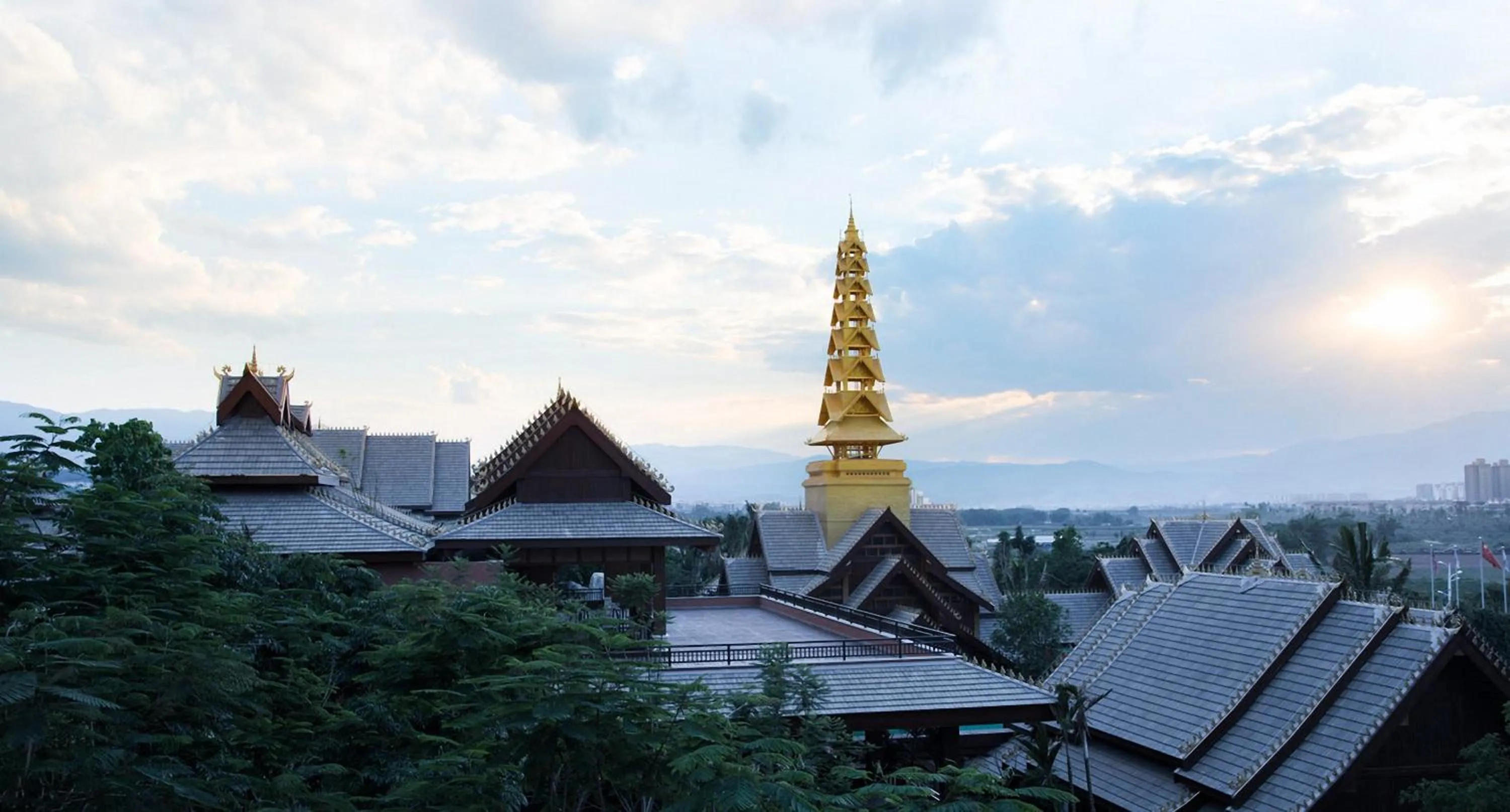 Property building in InterContinental Xishuangbanna Resort by IHG
