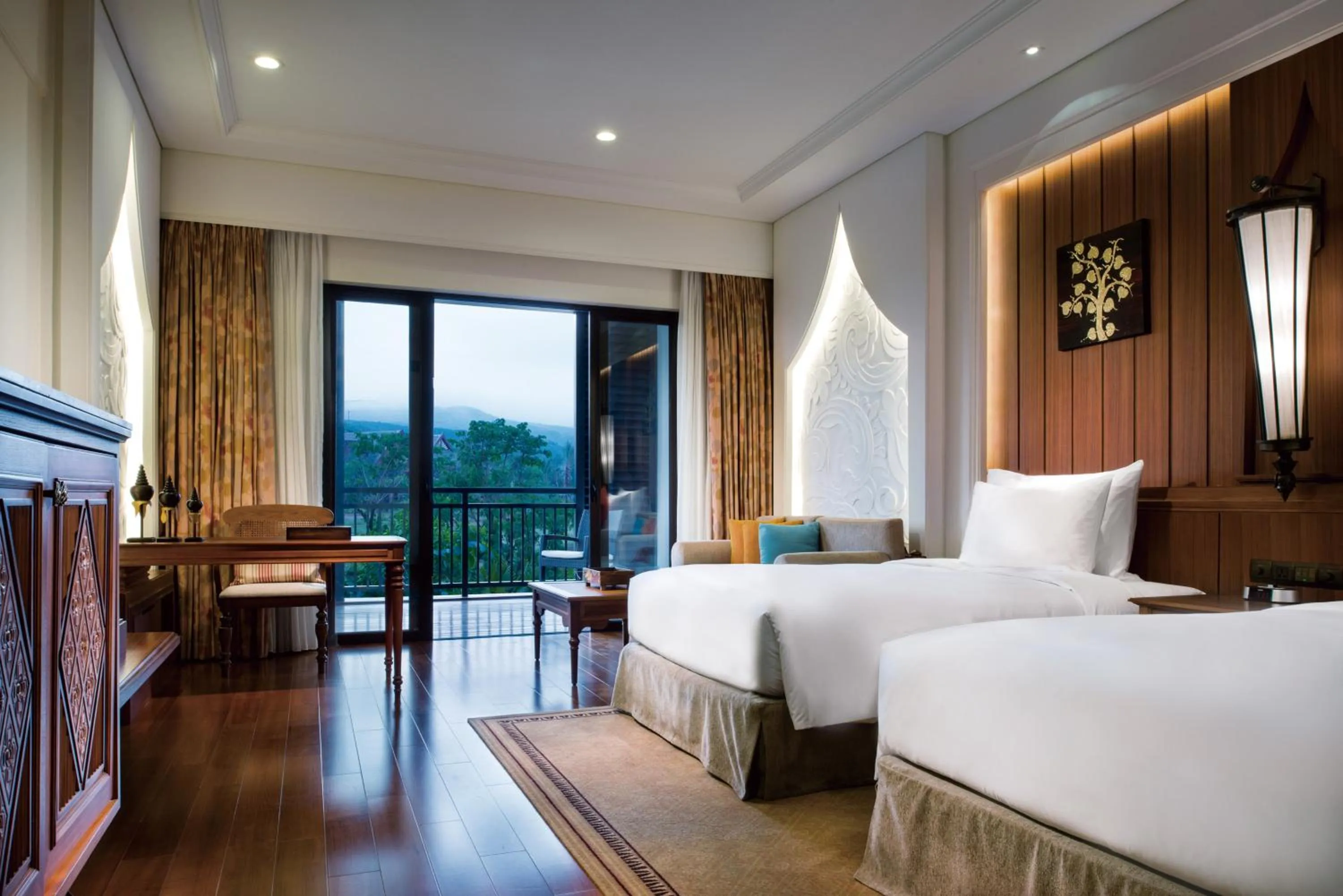 Photo of the whole room, Bed in InterContinental Xishuangbanna Resort by IHG
