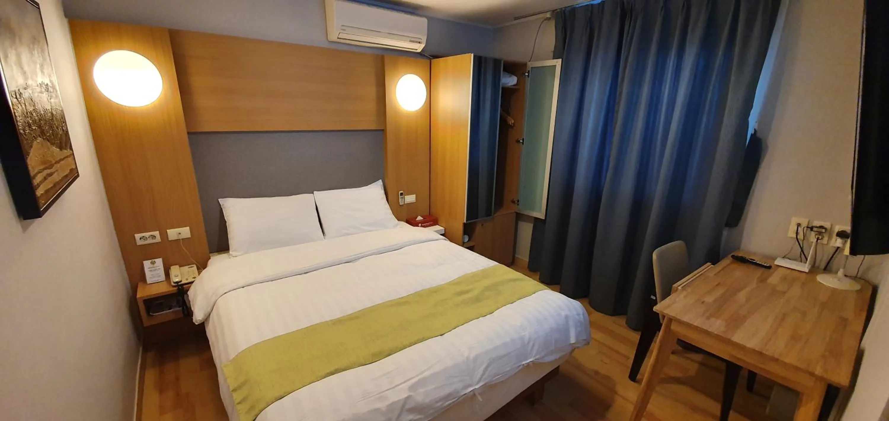 Bed in Appletree Hotel Pohang