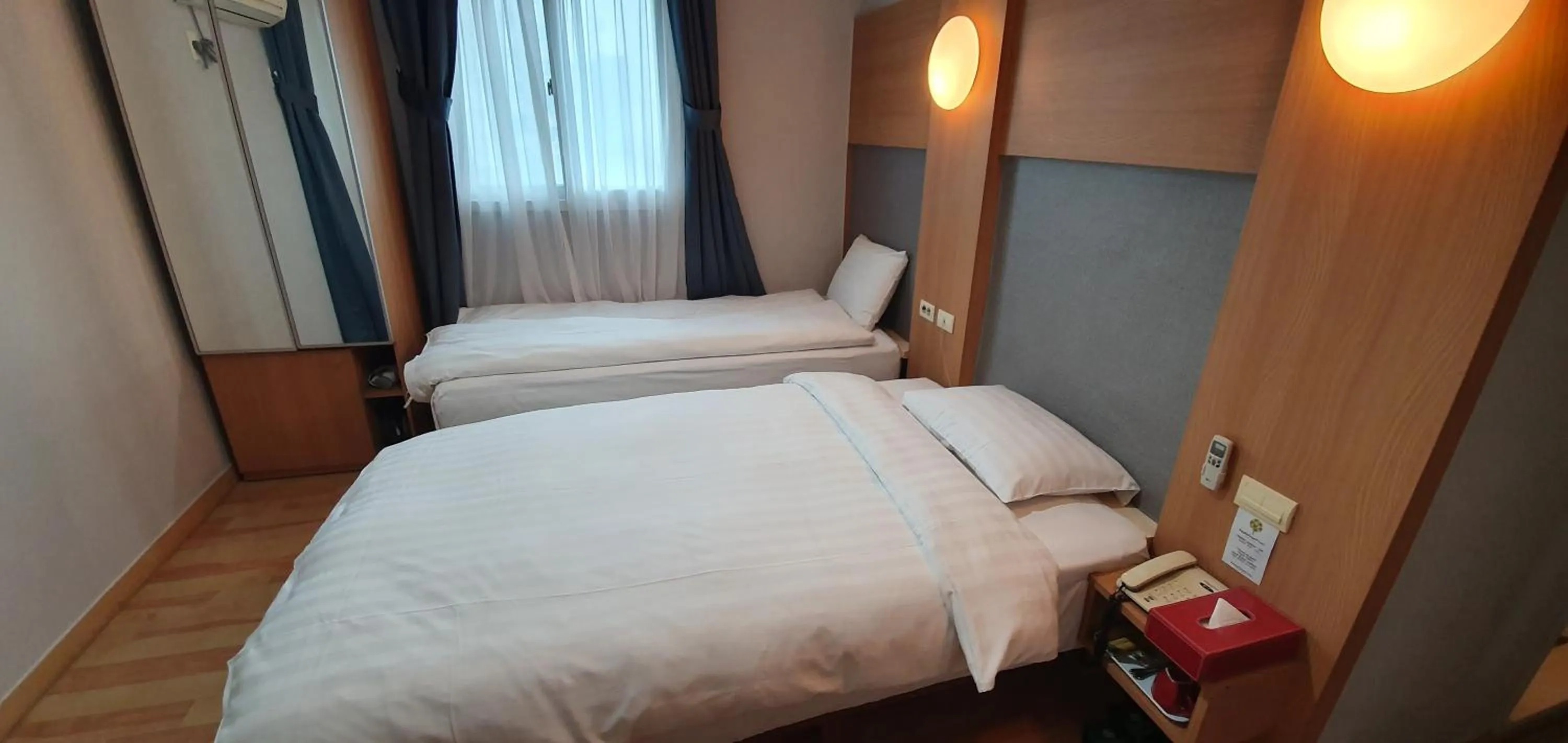 Bed in Appletree Hotel Pohang