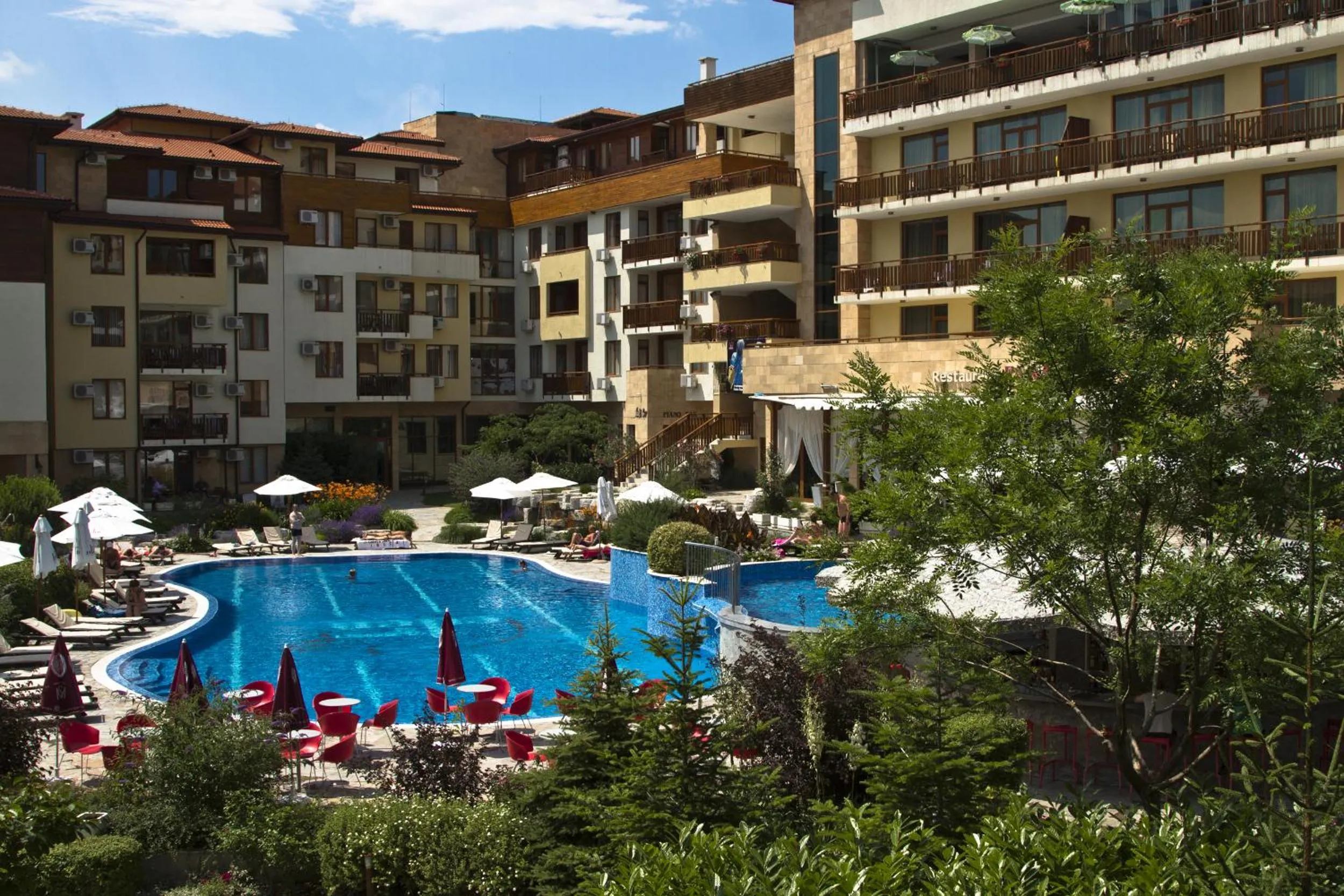 Swimming pool in Garden of Eden Complex