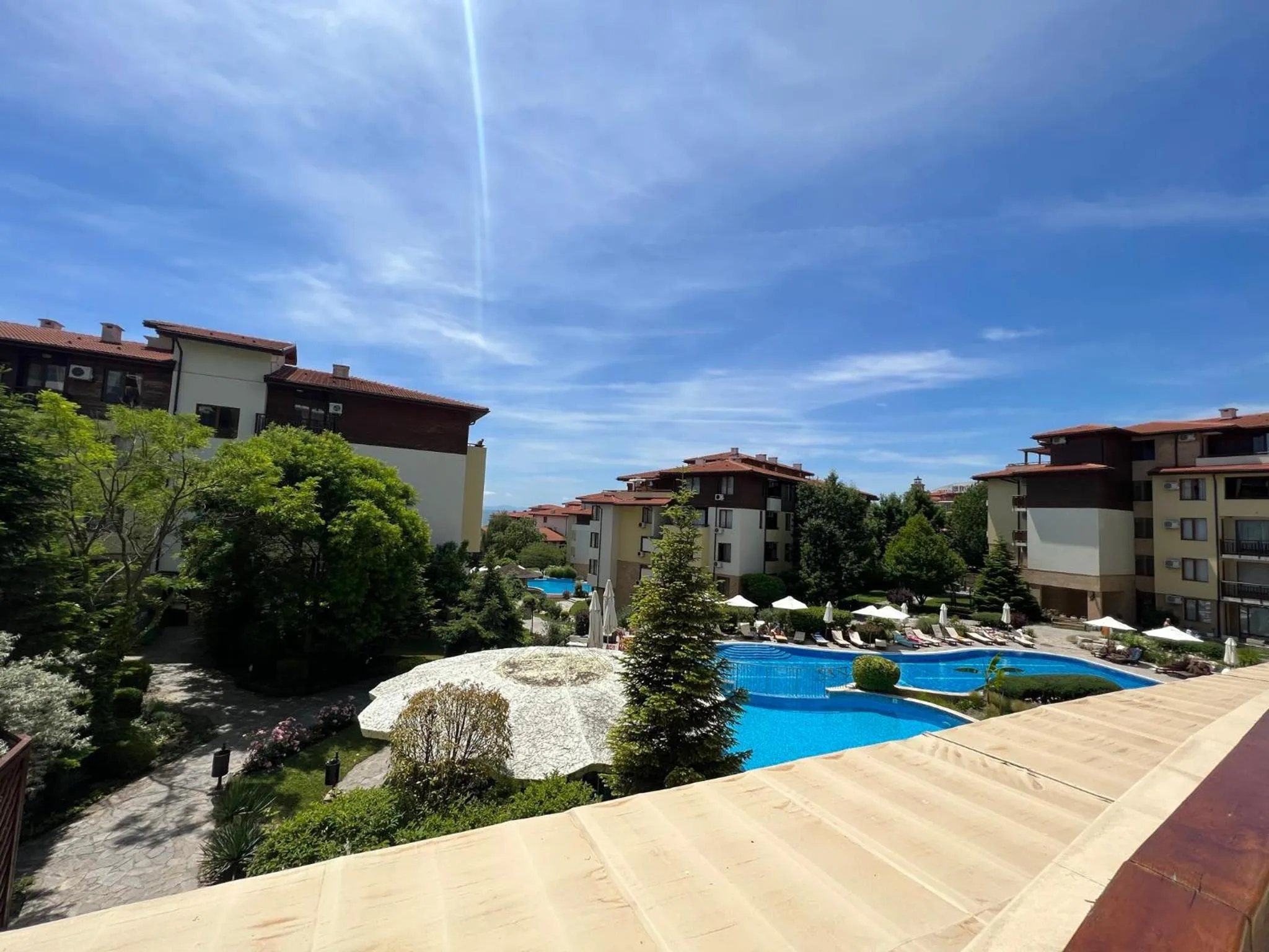 Pool view in Garden of Eden Complex