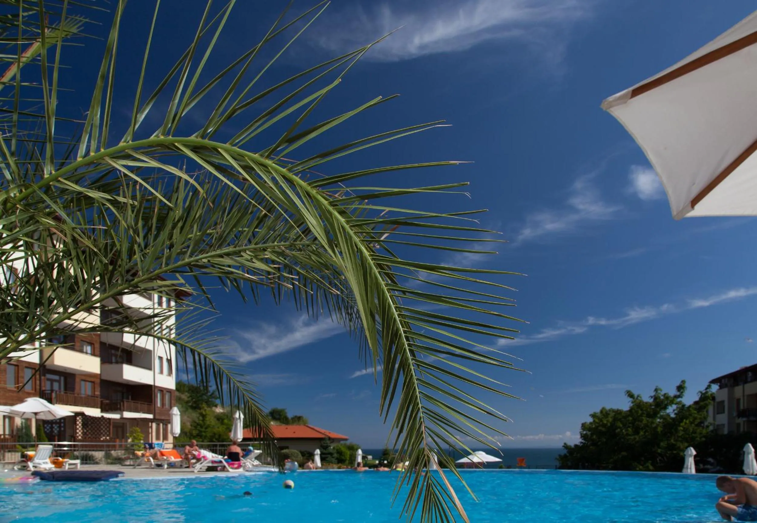 Swimming pool in Garden of Eden Complex