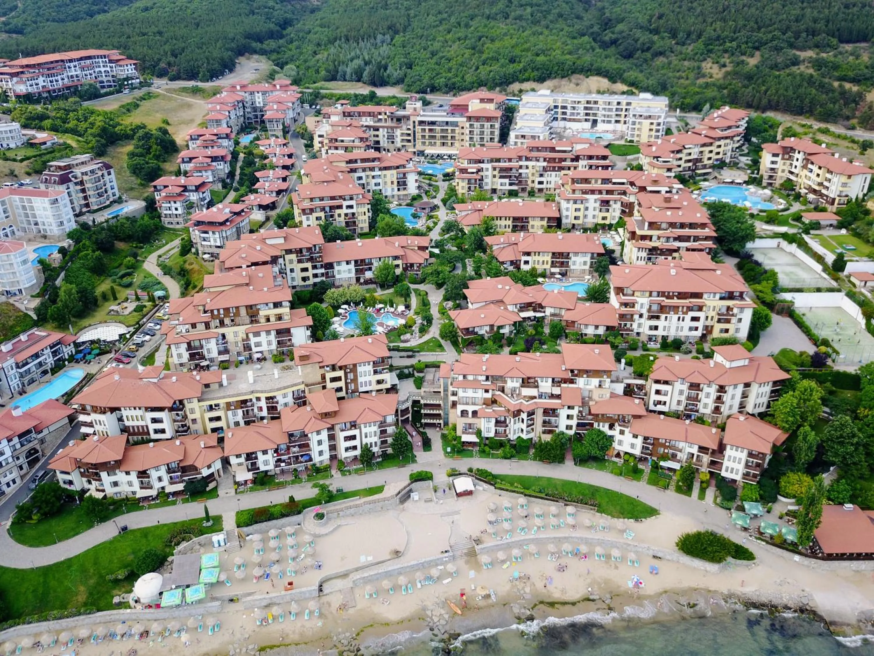 Bird's eye view in Garden of Eden Complex