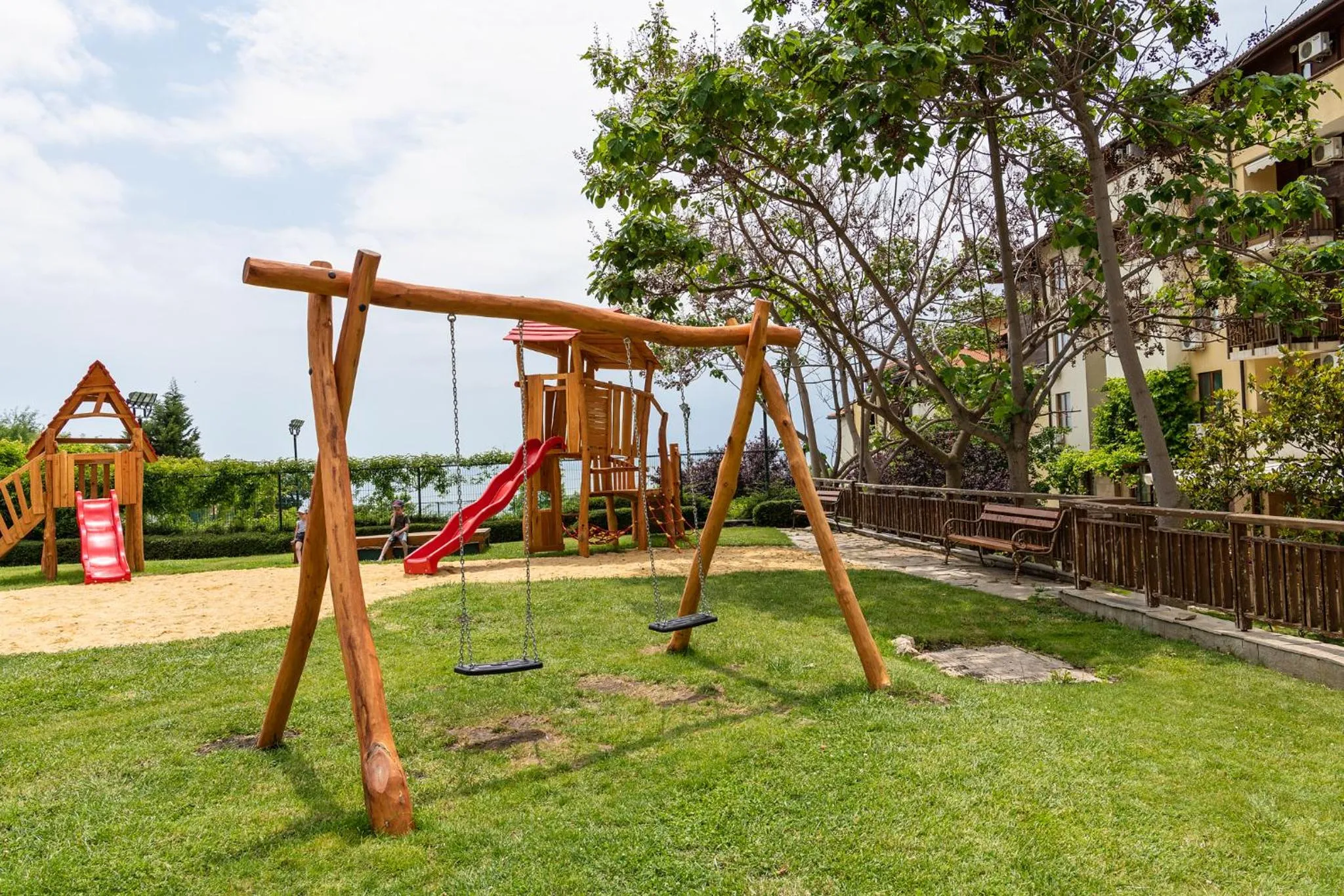 Children play ground in Garden of Eden Complex