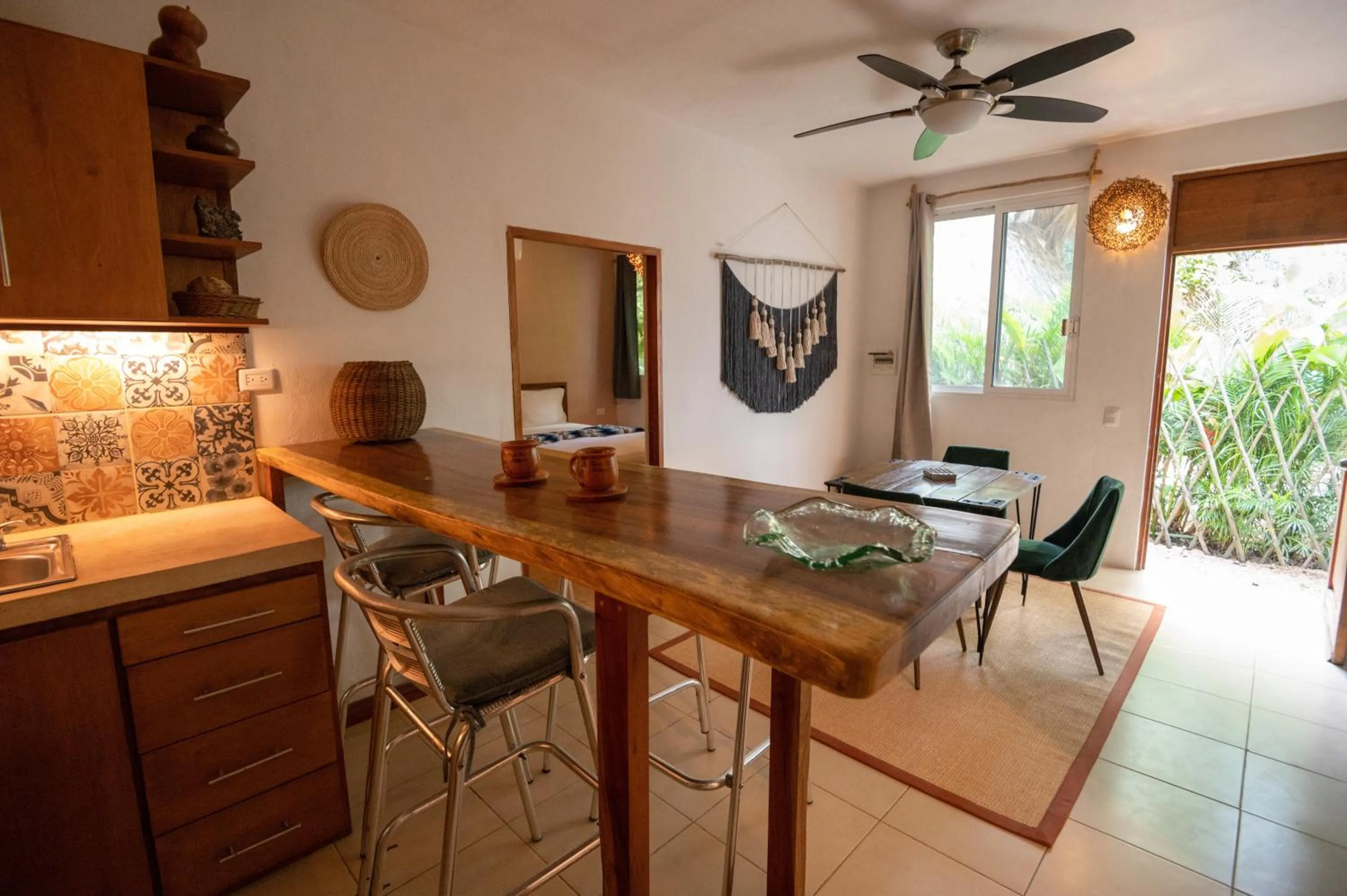 Dining area in Huaya Camp