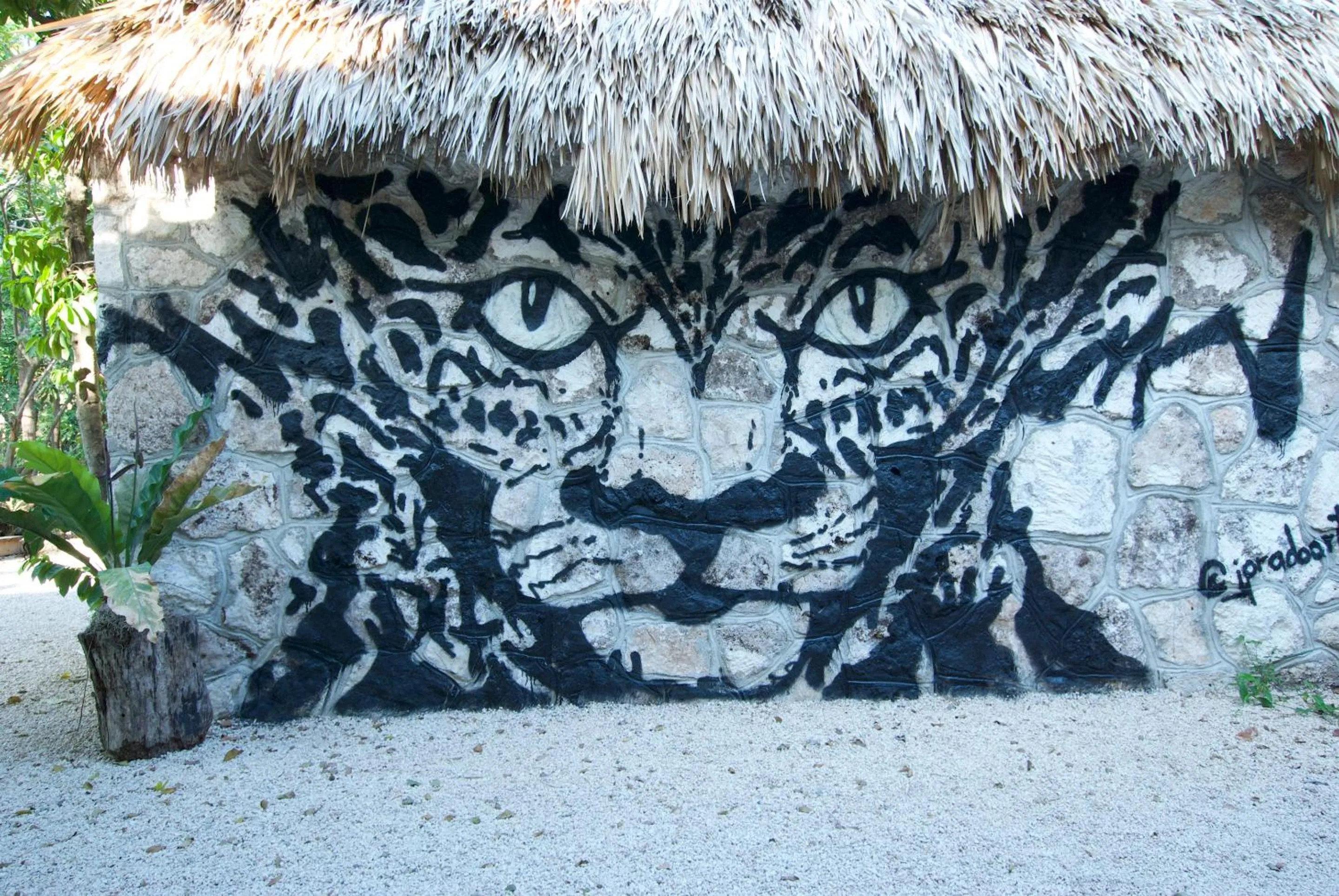 Decorative detail in Huaya Camp