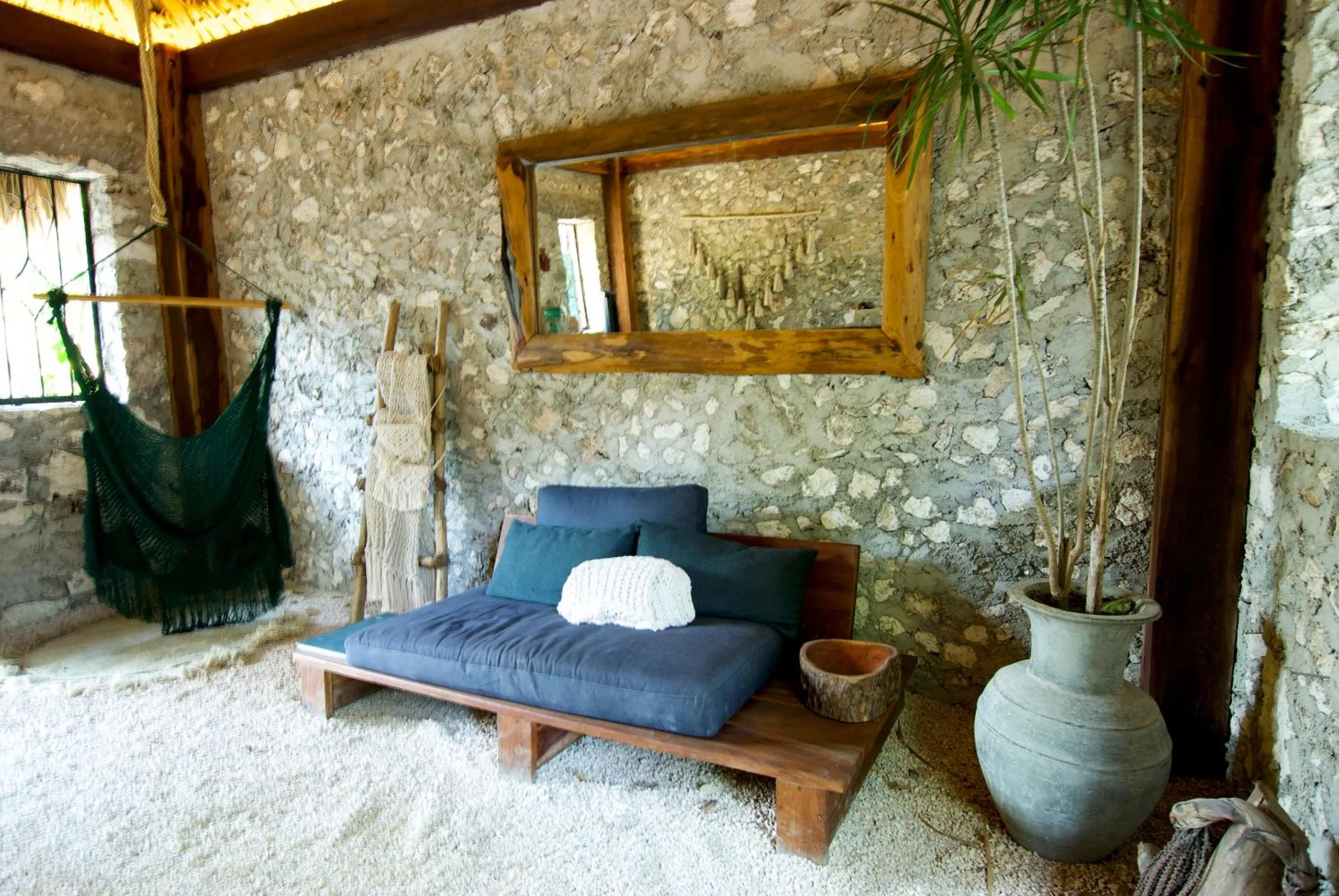 Living room in Huaya Camp