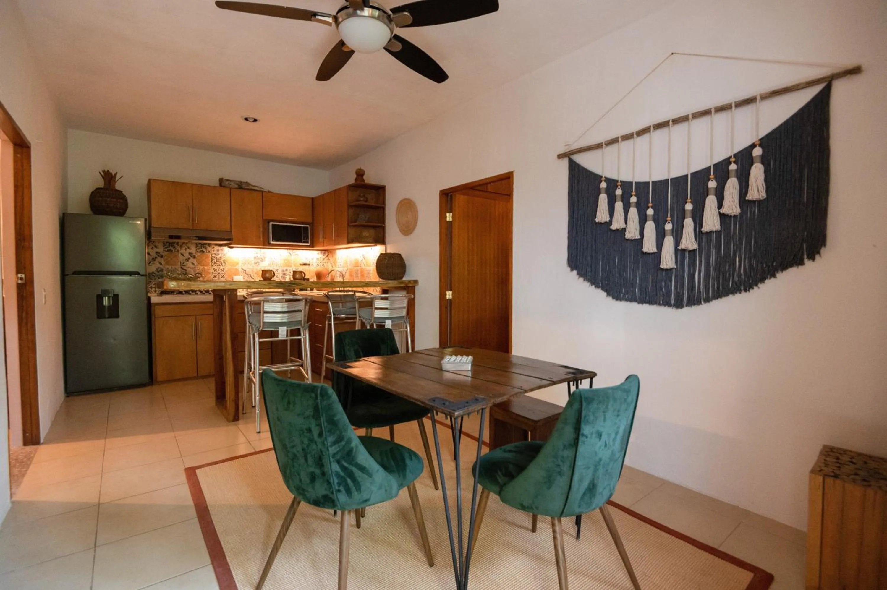 Dining area in Huaya Camp