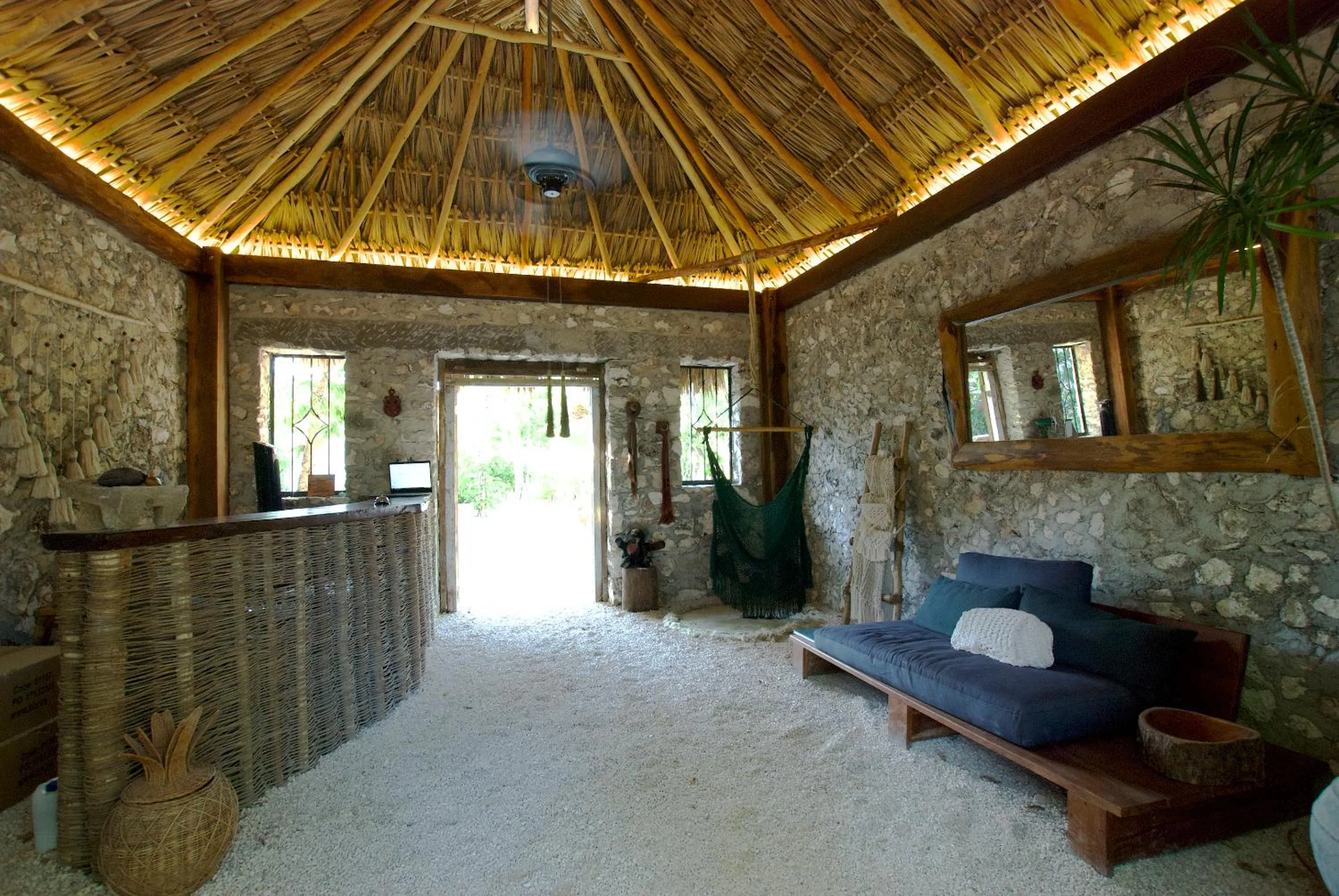 Lobby or reception in Huaya Camp