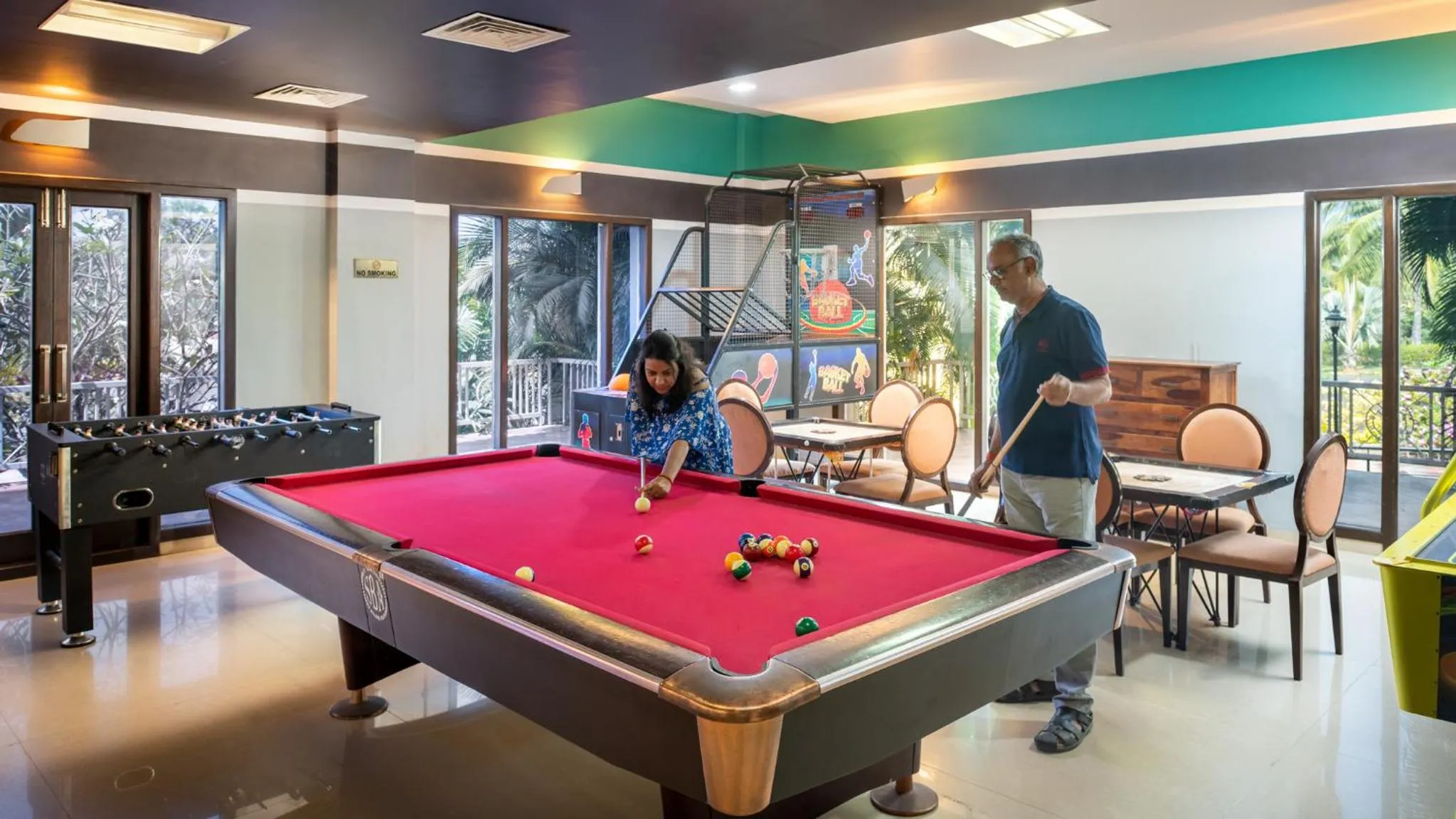 People in Sunray Village Resort