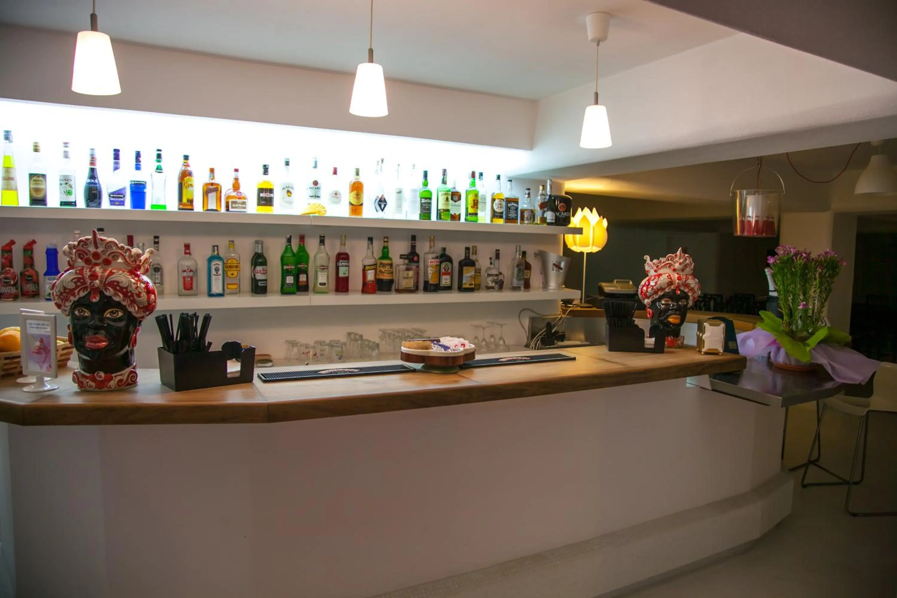Lounge or bar in Park Hotel Silemi
