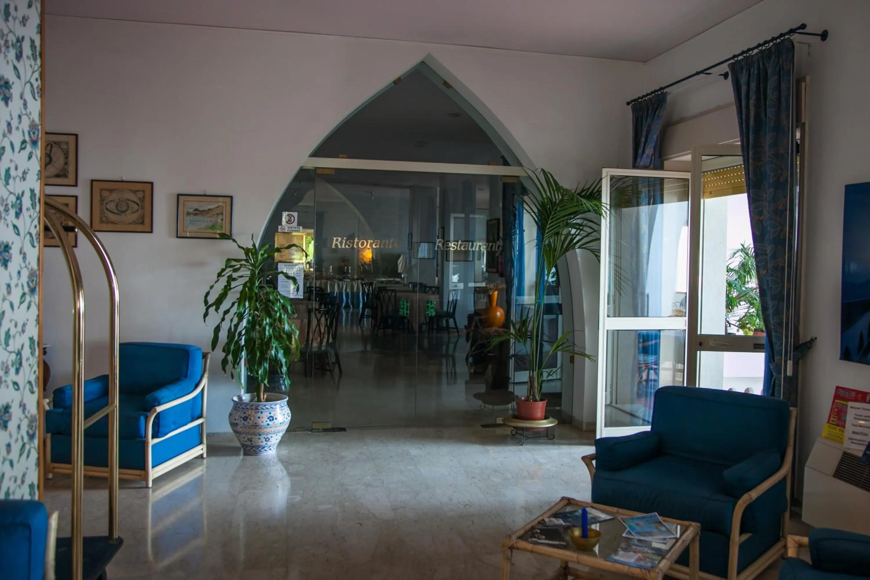 Lobby or reception in Park Hotel Silemi