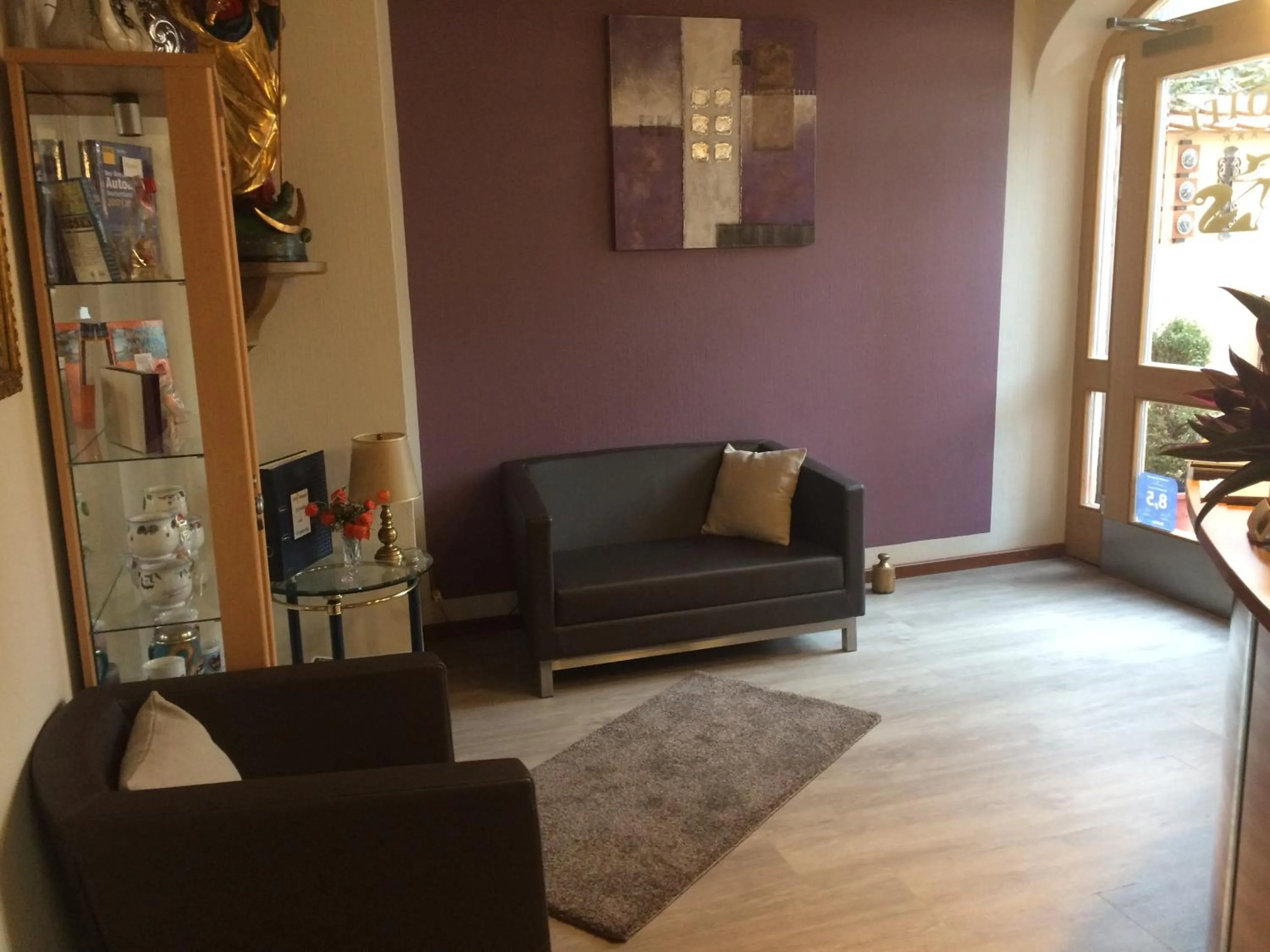 Lobby or reception in Hotel garni Fuchs