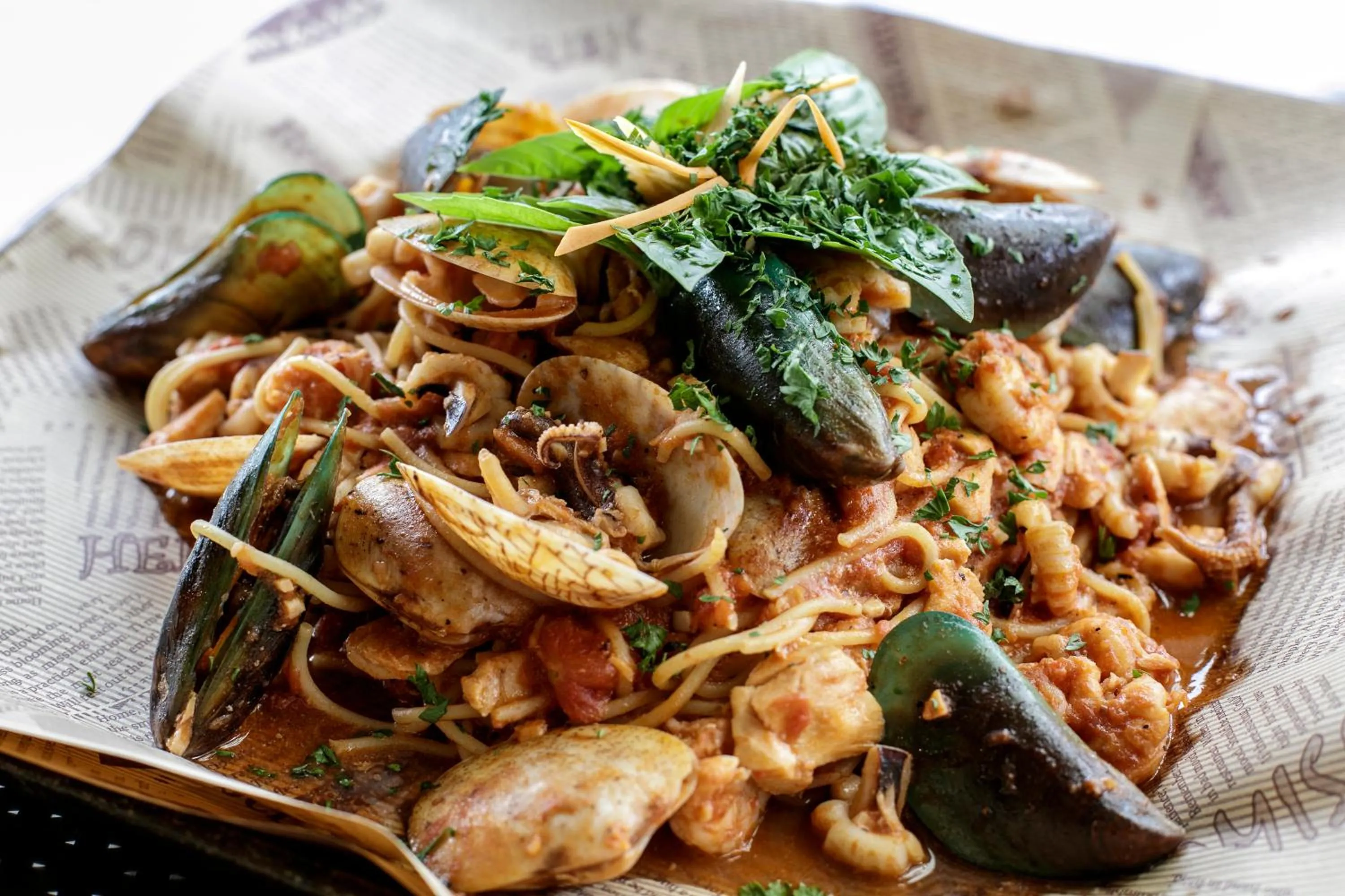 Food in The Bellavista Hotel