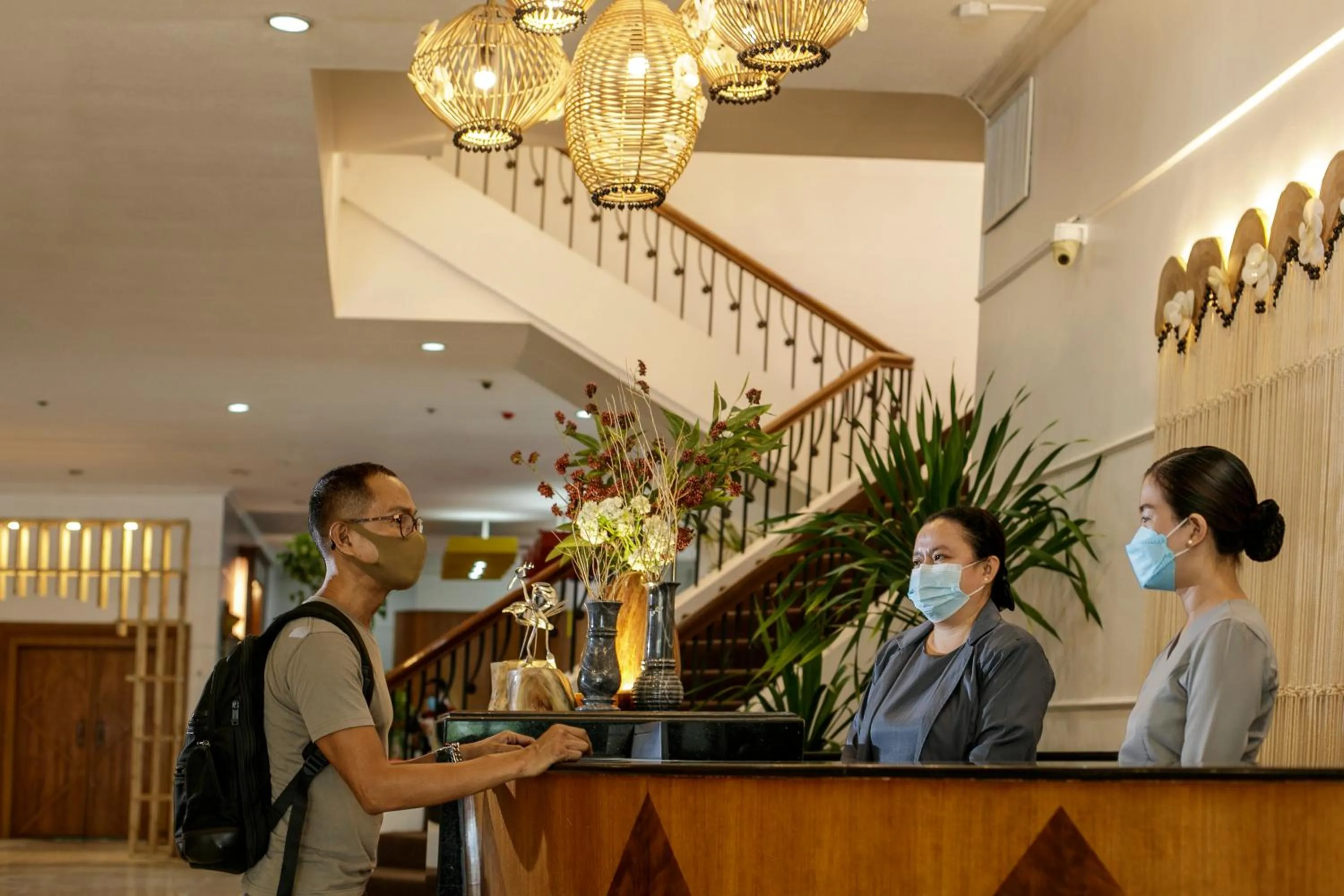 Lobby or reception in The Bellavista Hotel