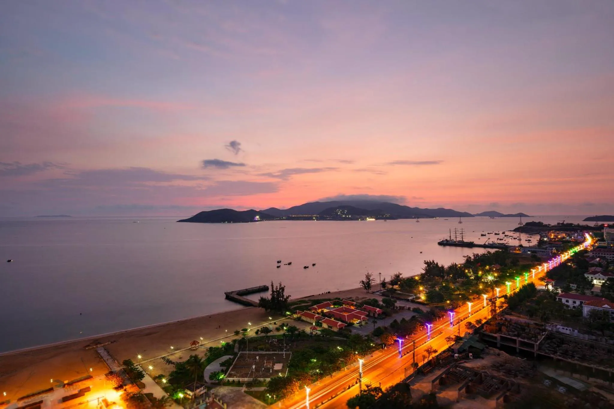 Beach in Crown Hotel Nha Trang