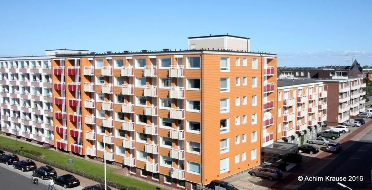 Kleiner Meerblick im Haus Windhuk - Appartement 49