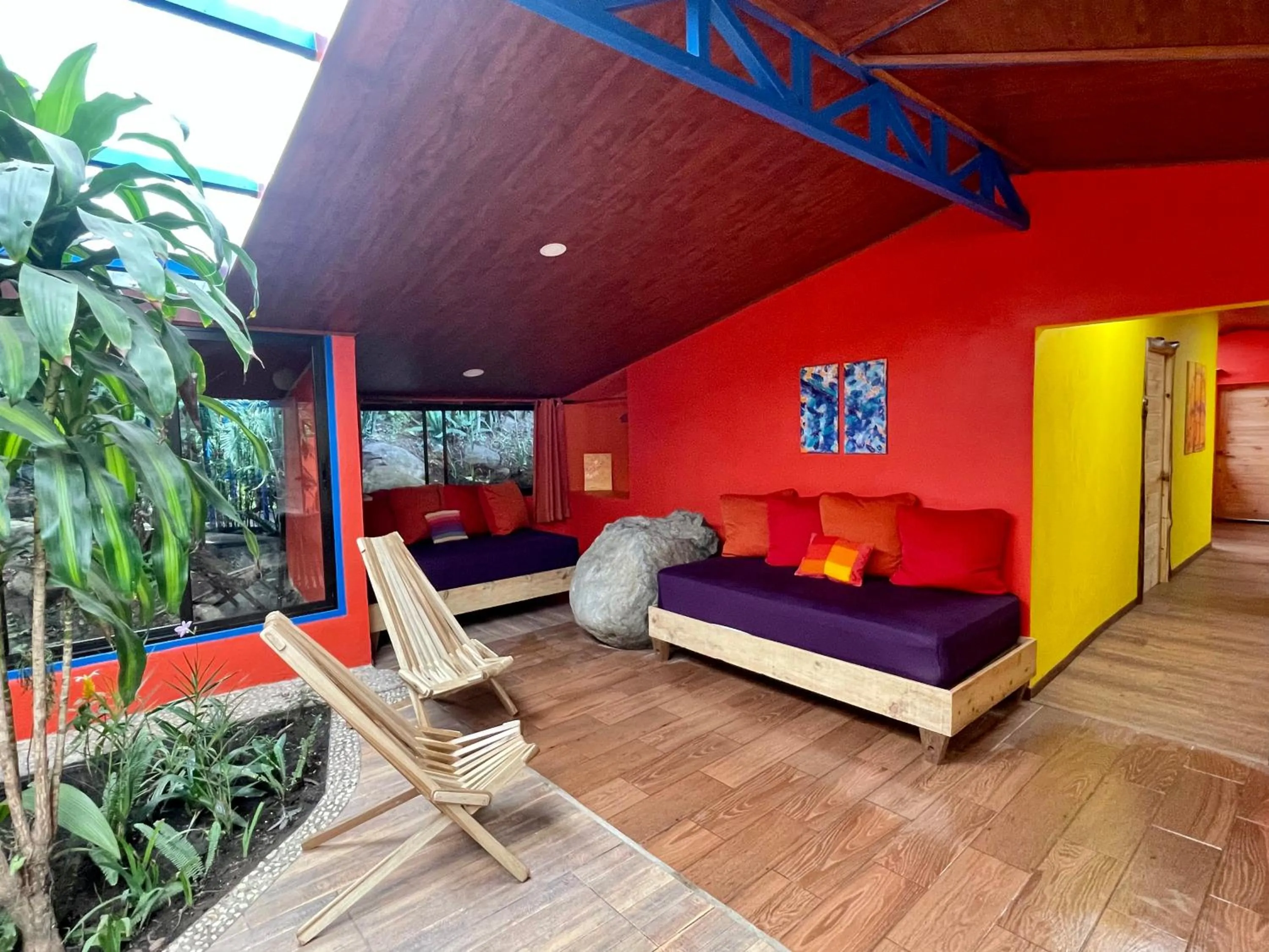 Living room in El Sol Monteverde