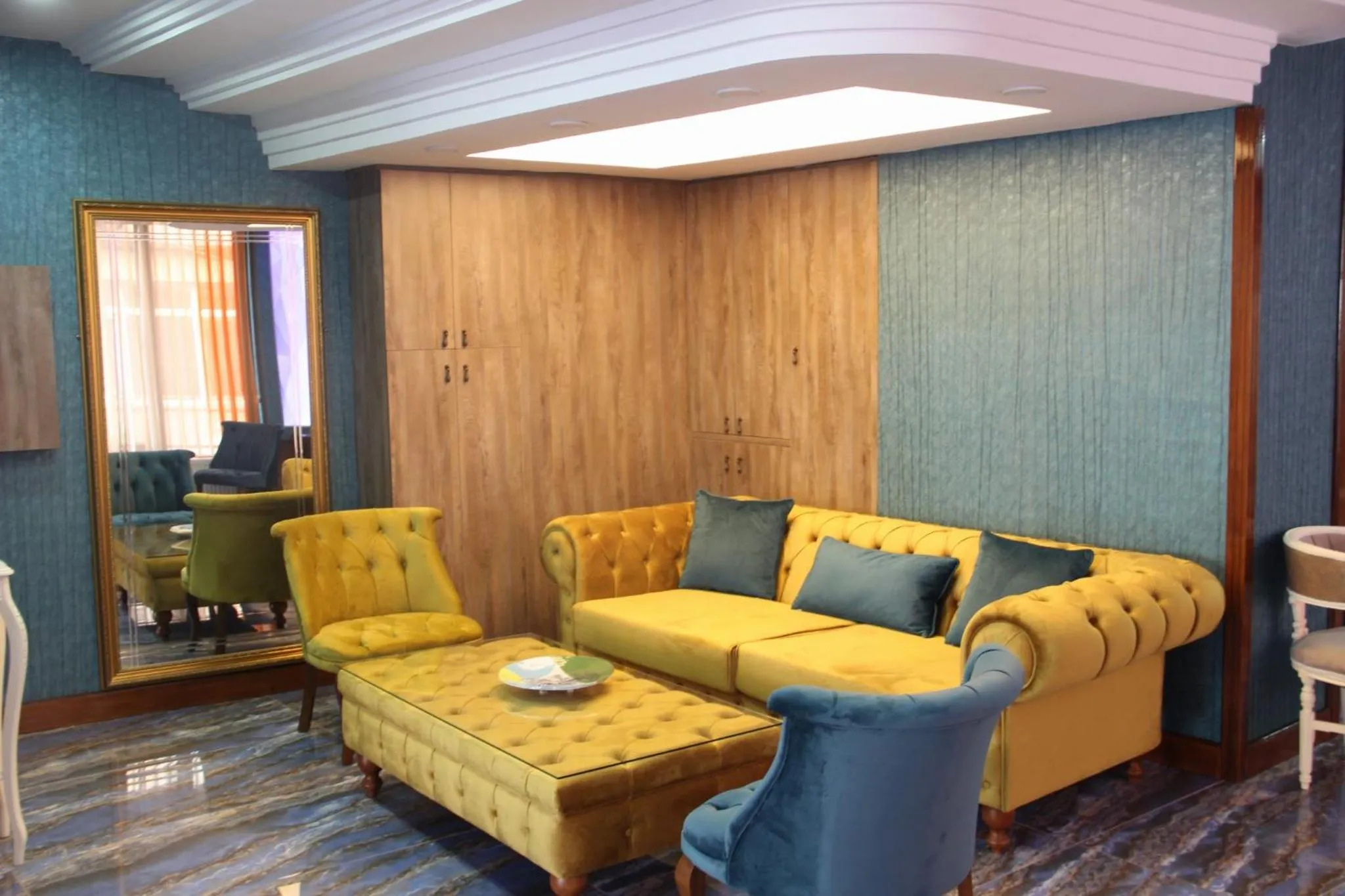 Lobby or reception in Kaya Madrid Hotel