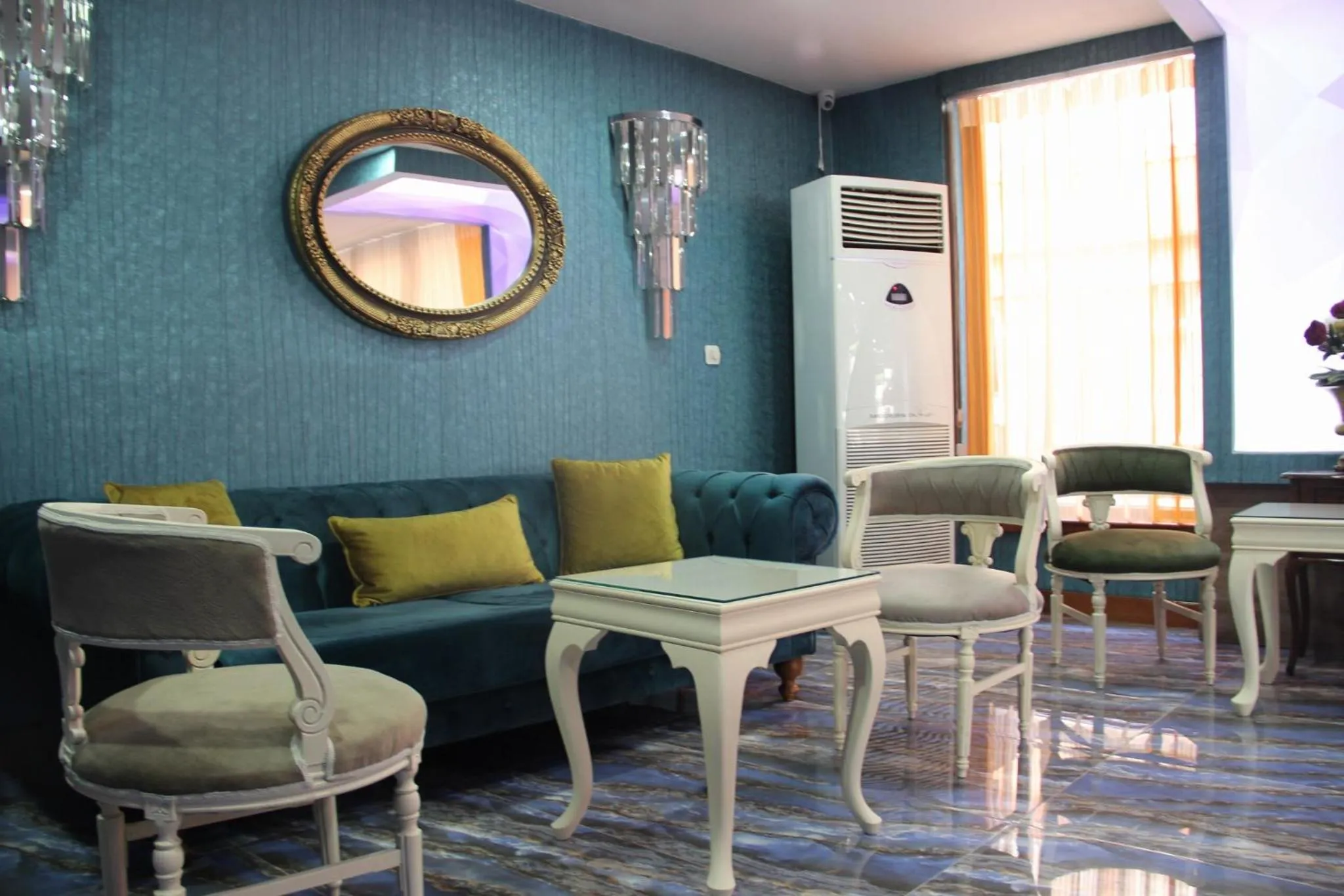 Lobby or reception in Kaya Madrid Hotel