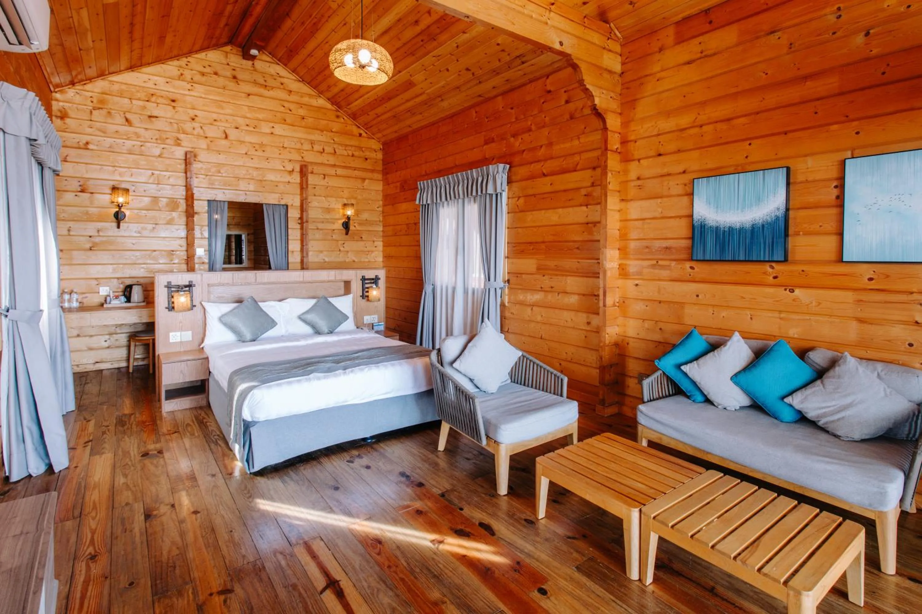 Bedroom, Bed in Sutera at Mantanani Island Resort & Spa