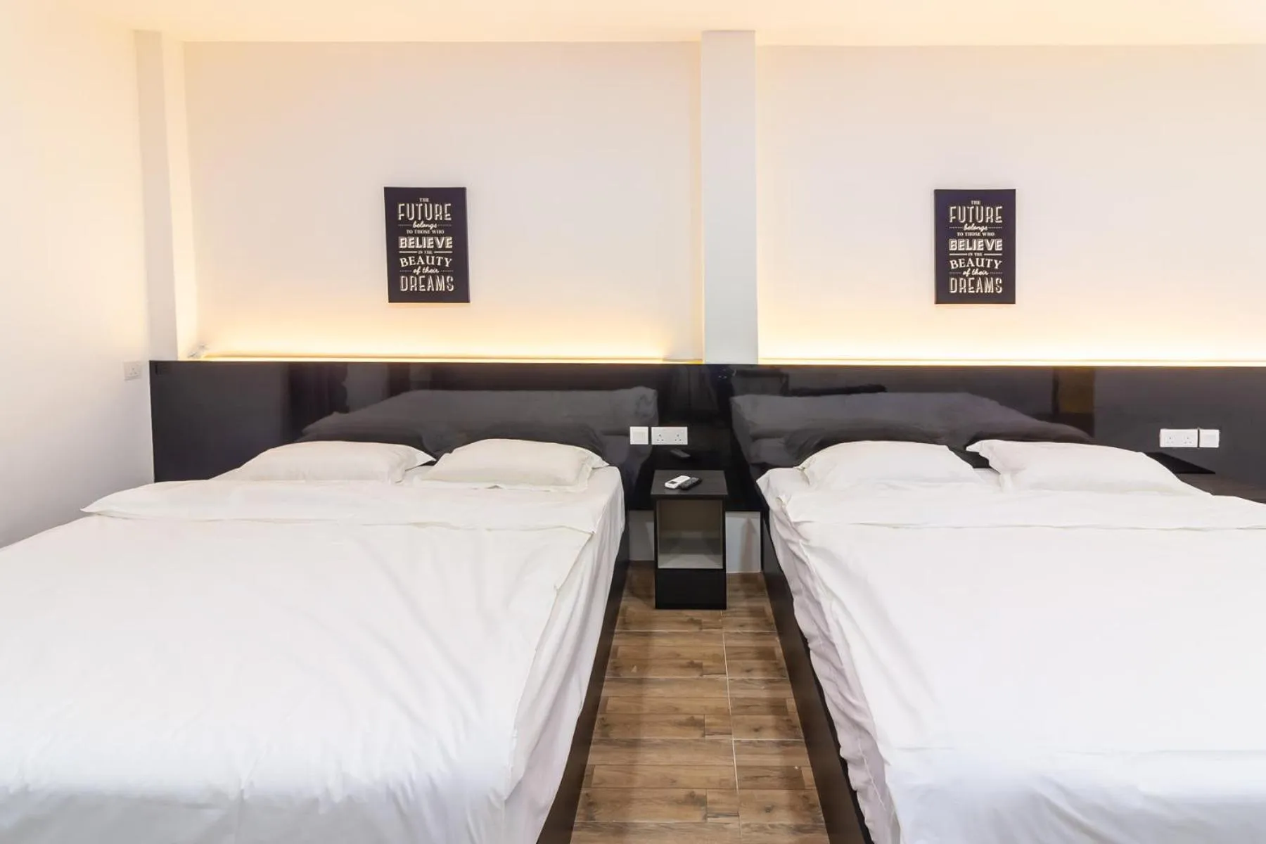 Bed in Tambun Warm Hotel