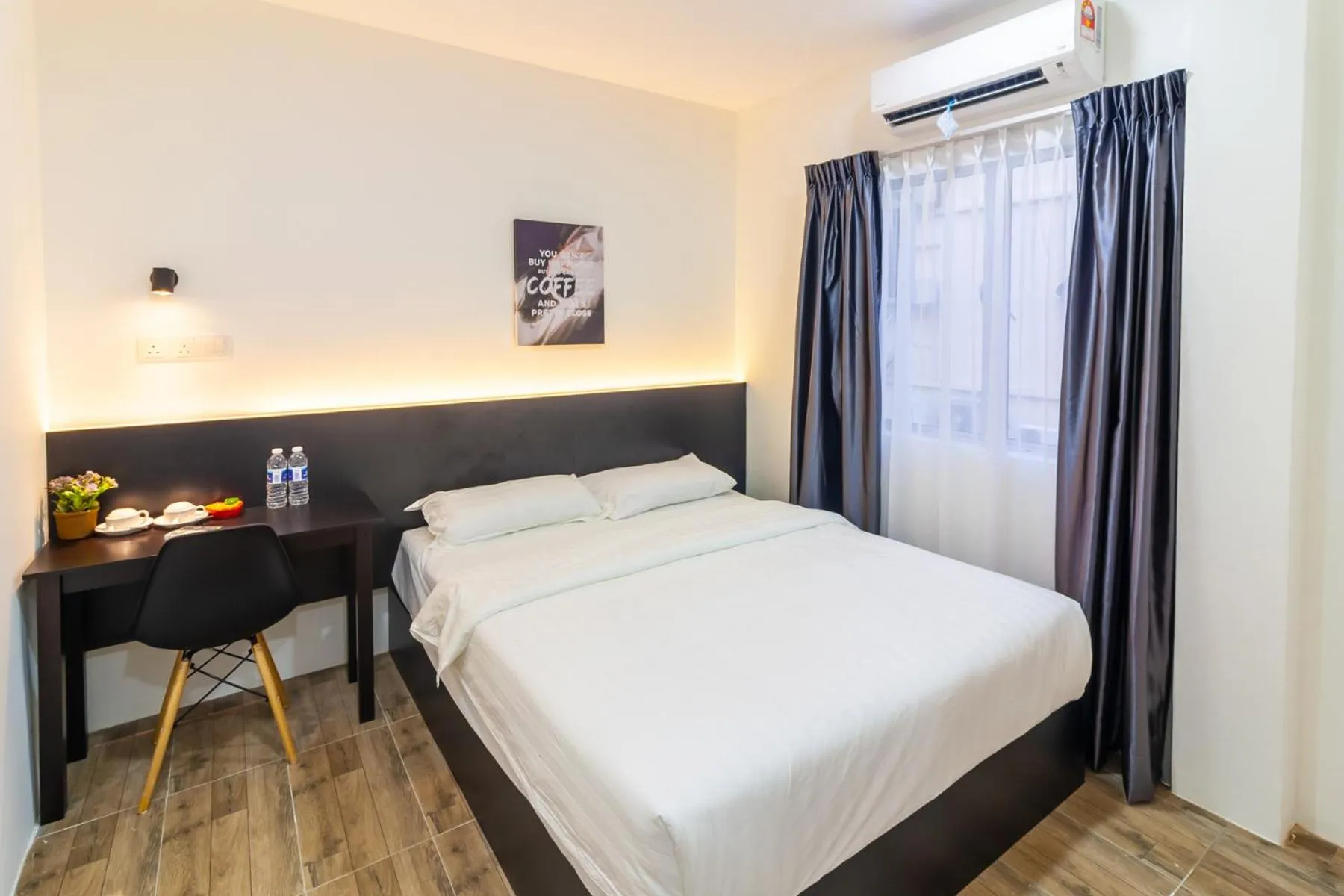 Bed in Tambun Warm Hotel