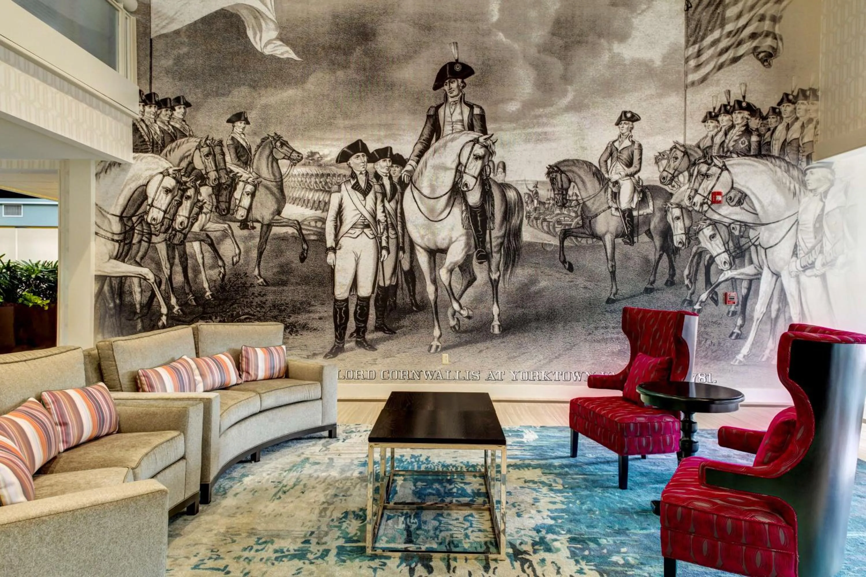 Lobby or reception in Embassy Suites Williamsburg