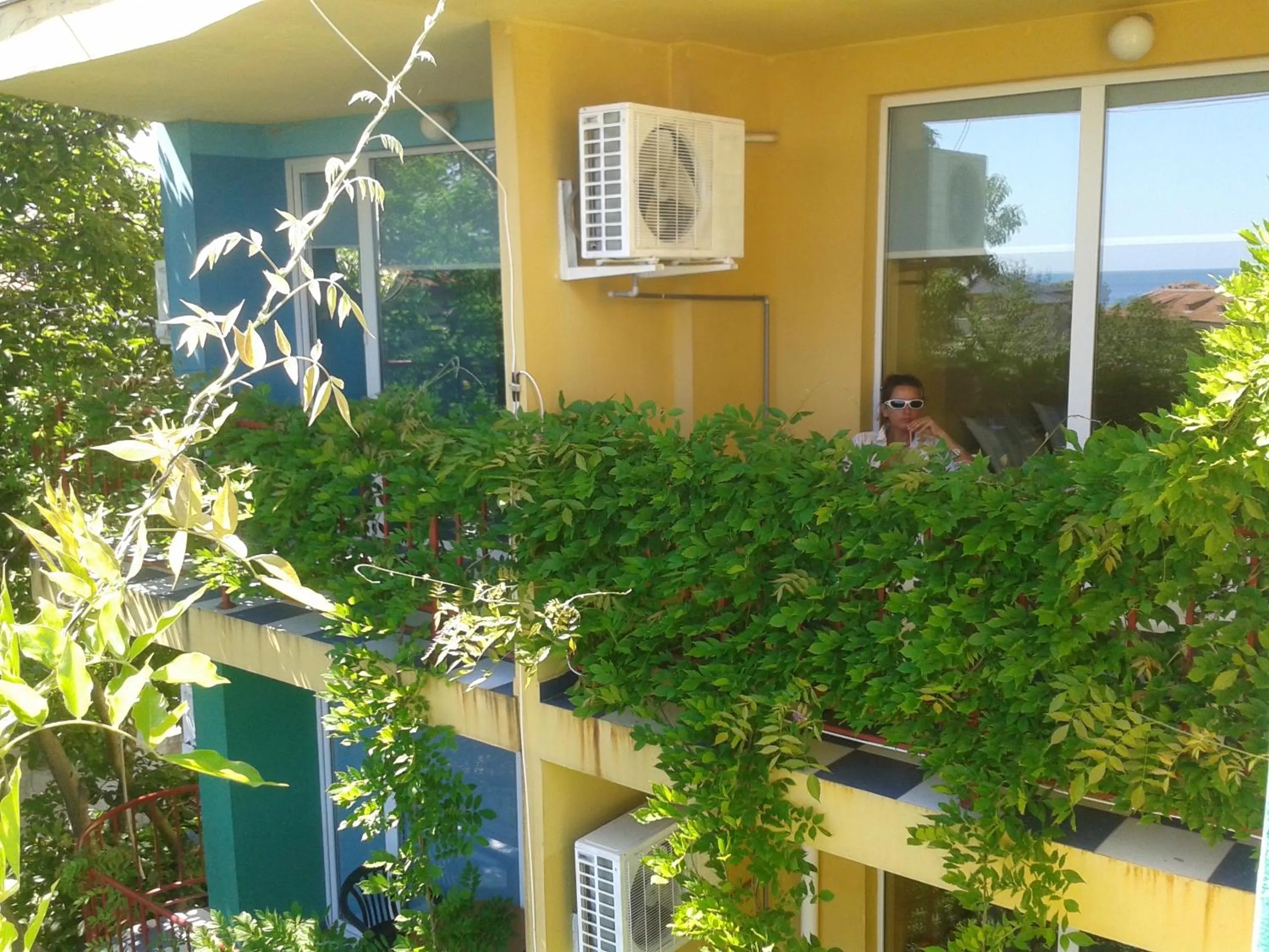 Balcony/Terrace in The Colourful Mansion Hotel