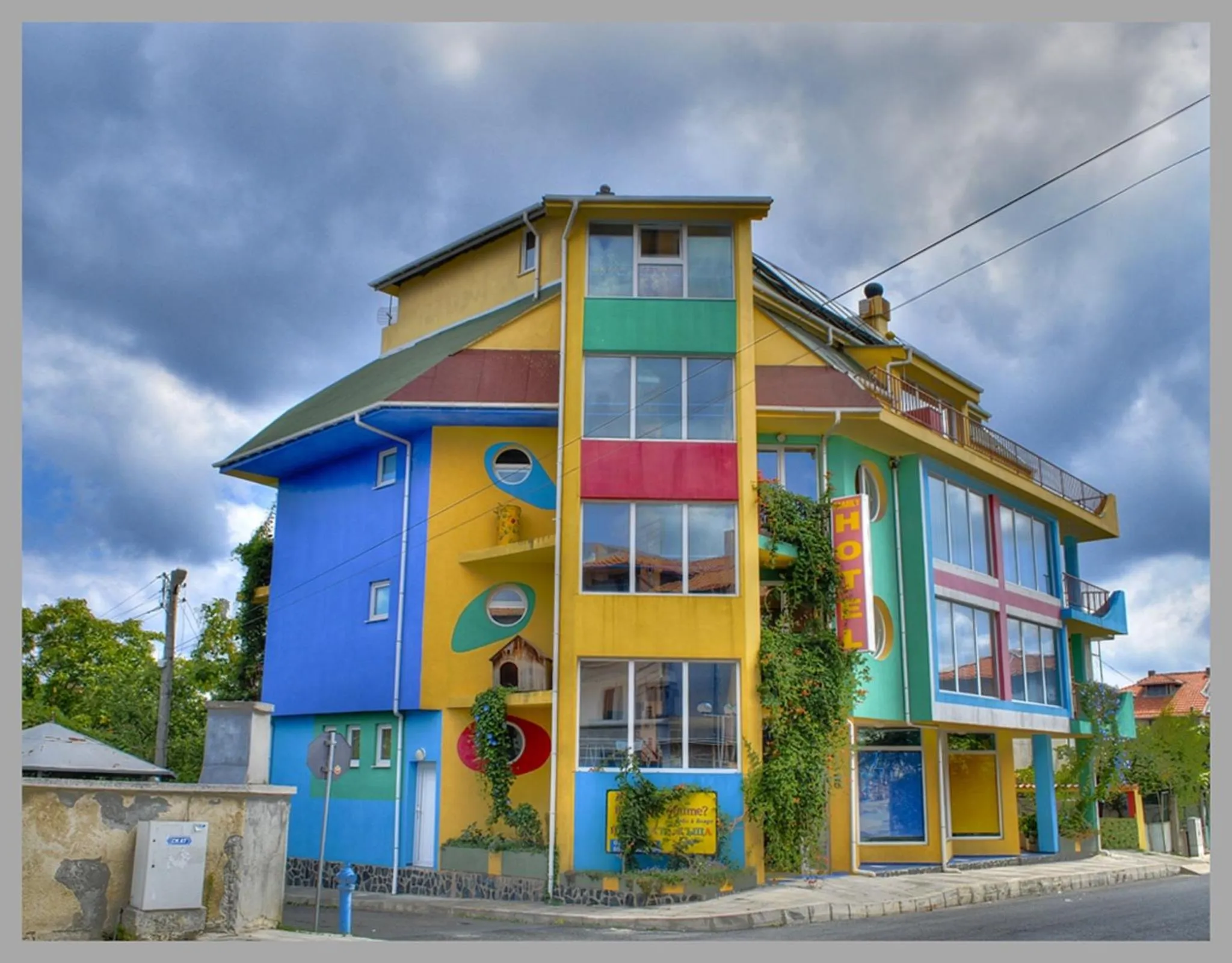 Property building in The Colourful Mansion Hotel