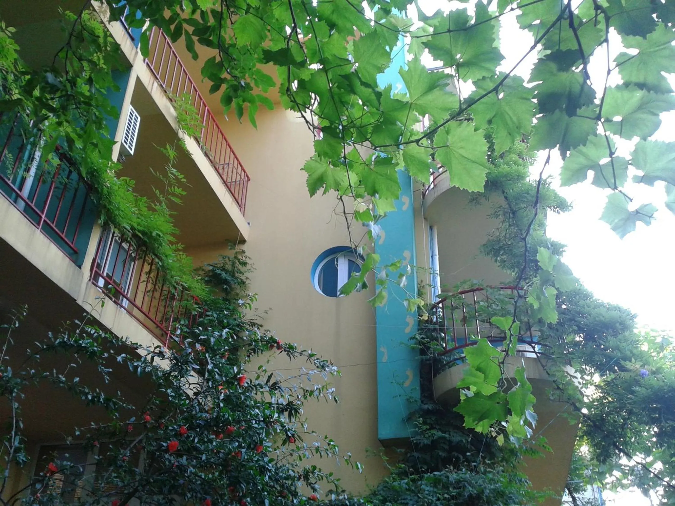 Decorative detail in The Colourful Mansion Hotel