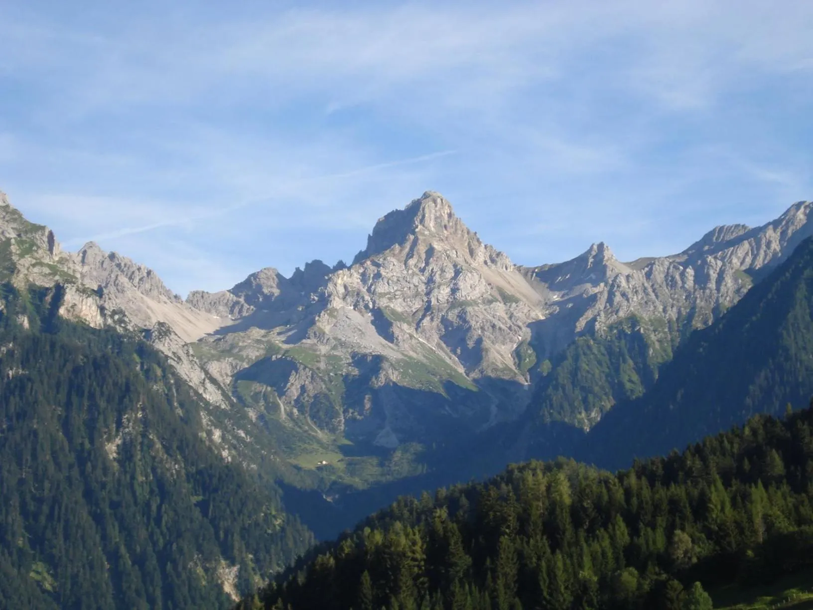 Natural landscape in Haus Mondspitze
