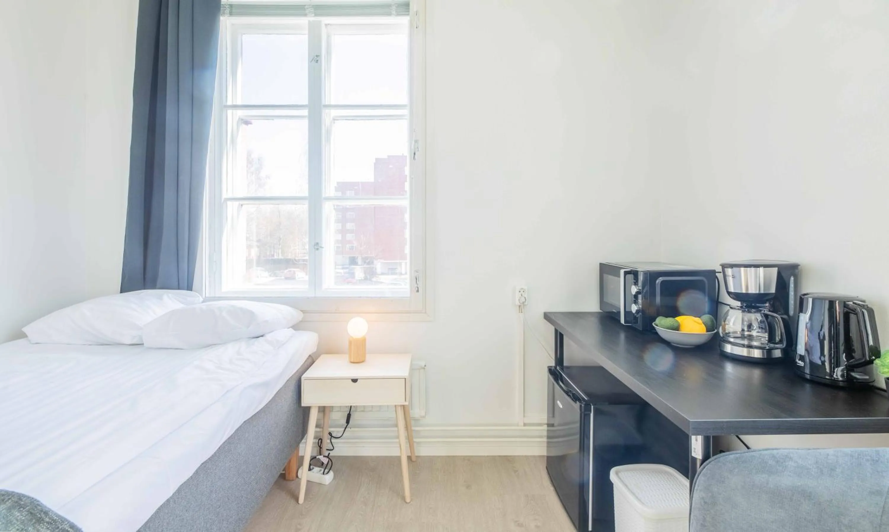 Coffee/tea facilities, Bed in Vanha Postitalo