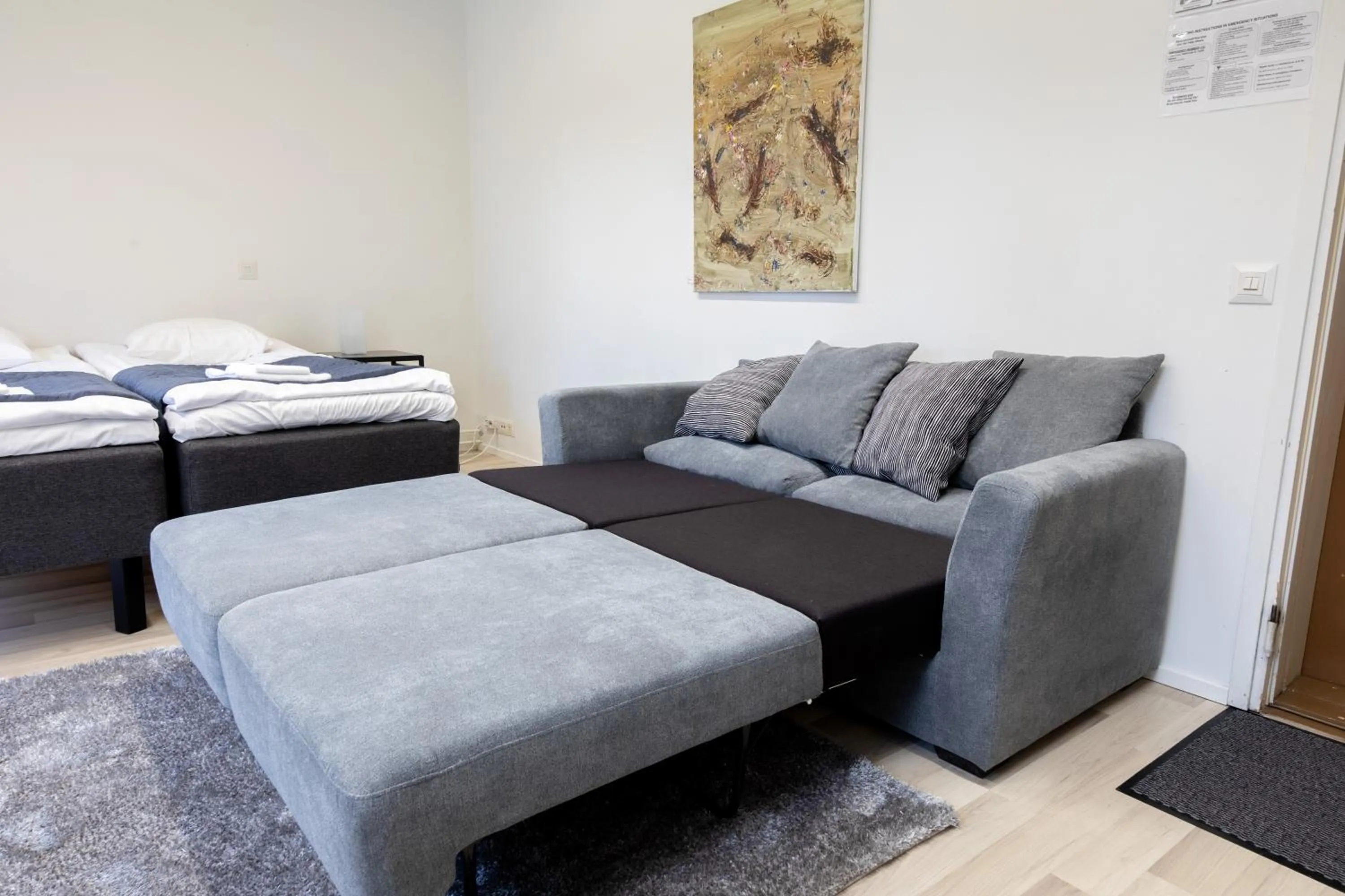 Bed in Vanha Postitalo